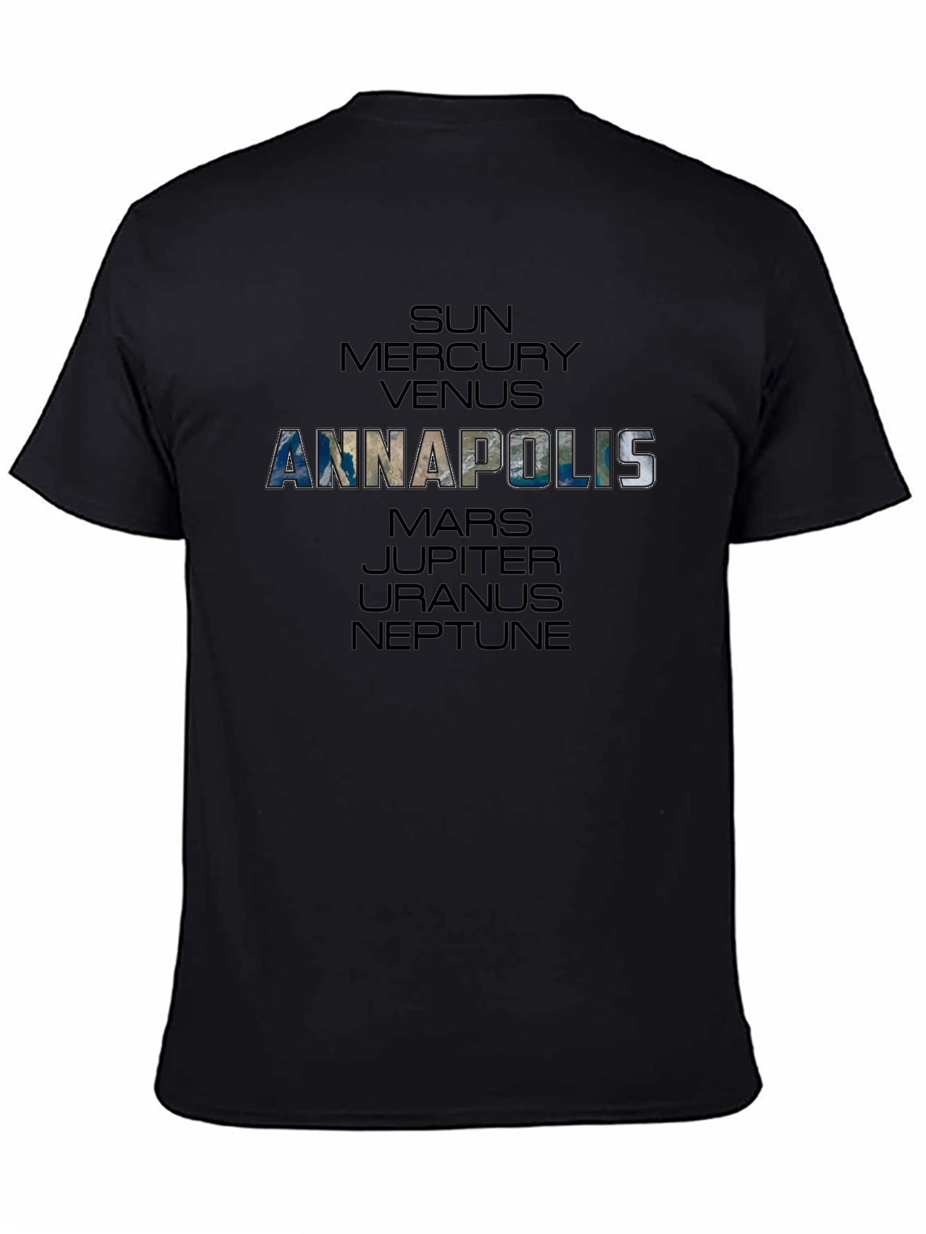 Annapolis Planets Graphic T-Shirt