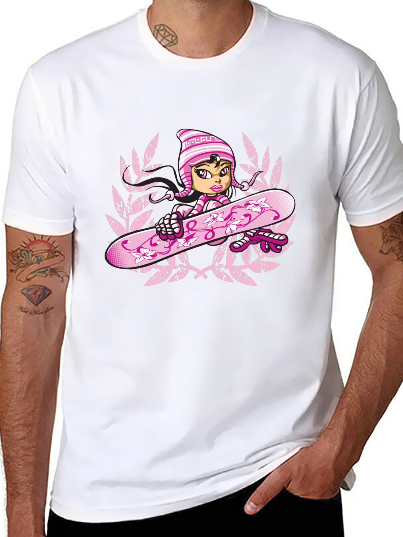 Snowboarder Girl T-Shirt