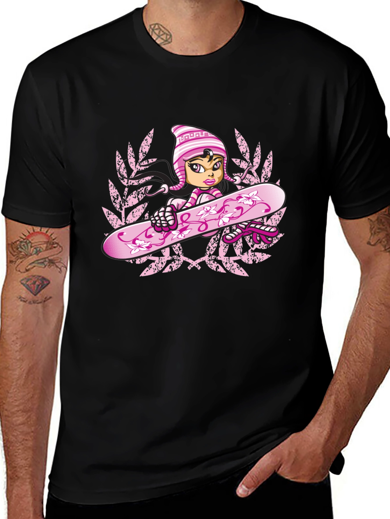 Snowboarder Girl T-Shirt