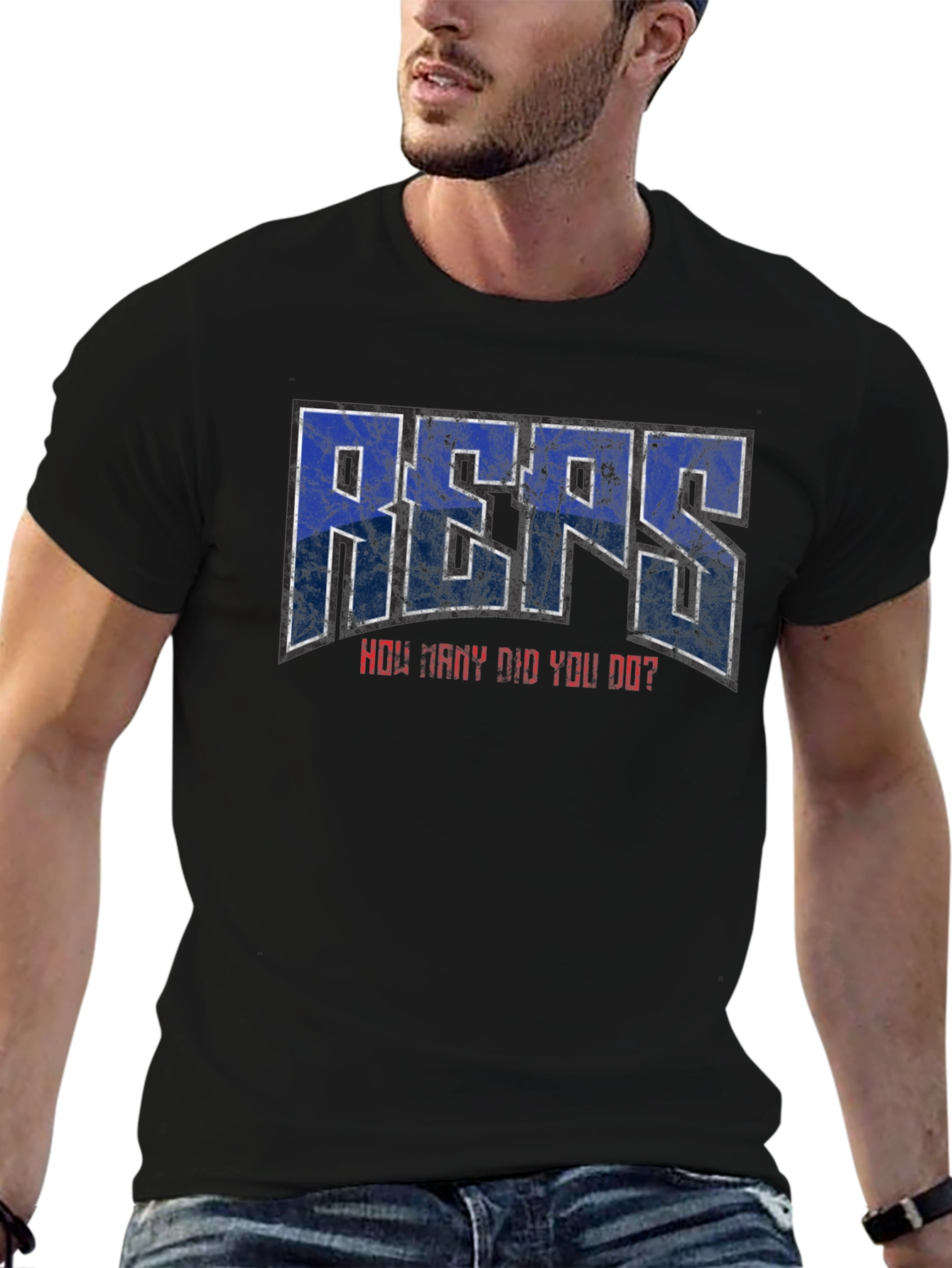 REPS How Many Did You Do? T-Shirt