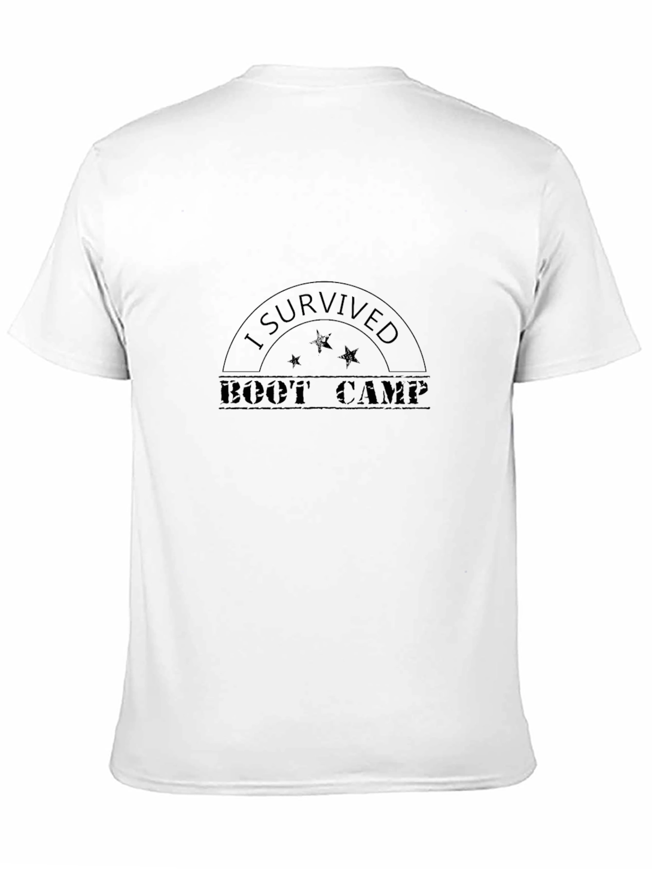 I Survived Boot Camp Graphic Tee - Black