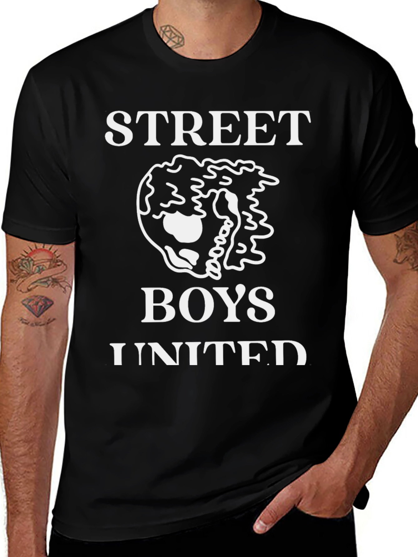 Street Boys United Black T-Shirt