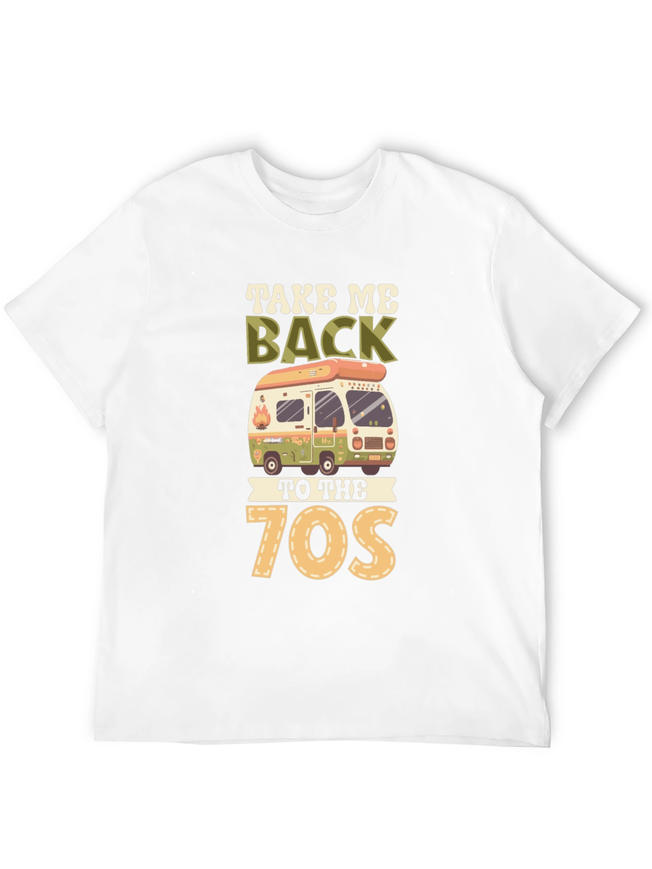 Retro 70s Camping T-Shirt - Take Me Back