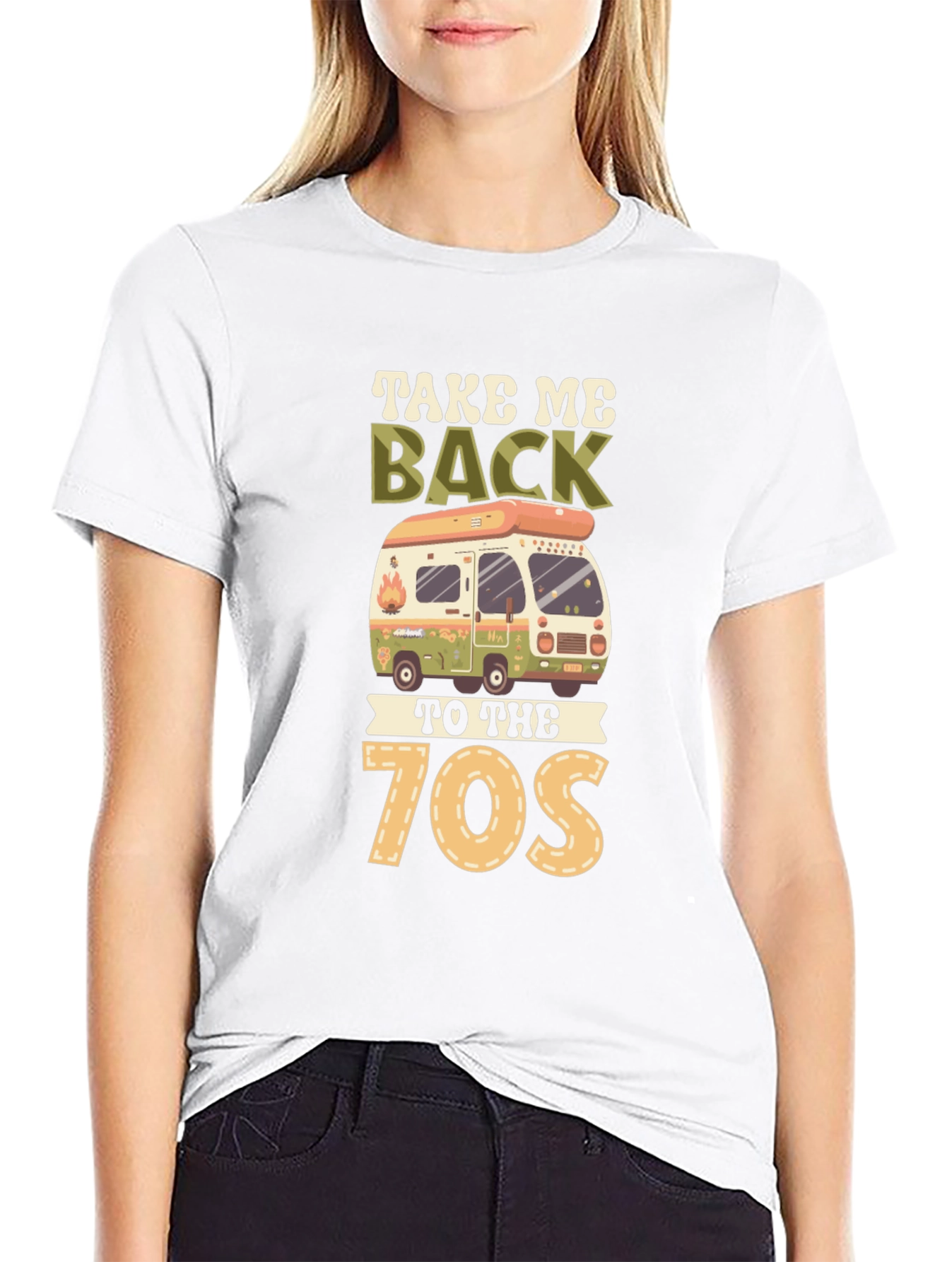 Retro 70s Camping T-Shirt - Take Me Back