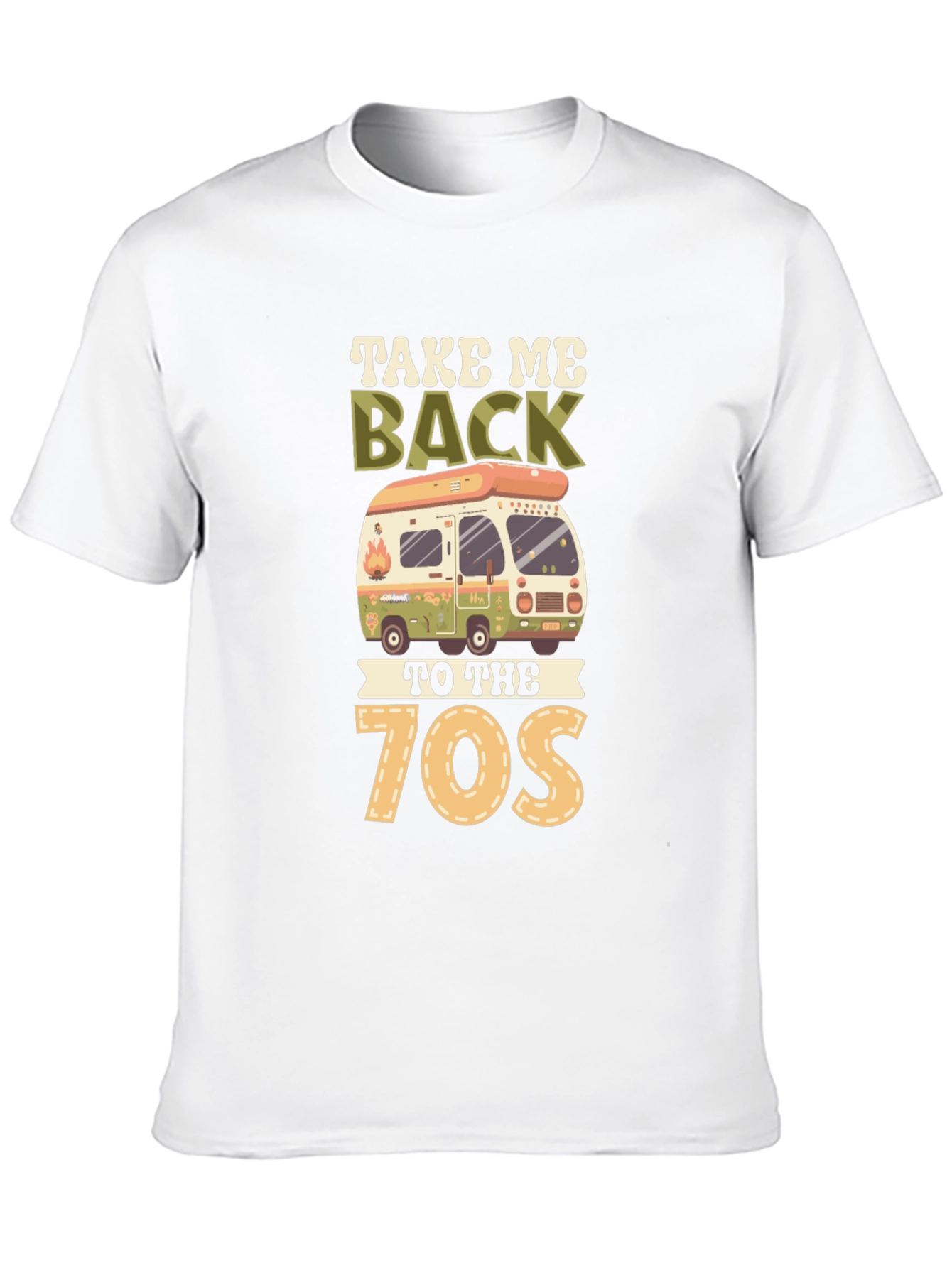 Retro 70s Camping T-Shirt - Take Me Back