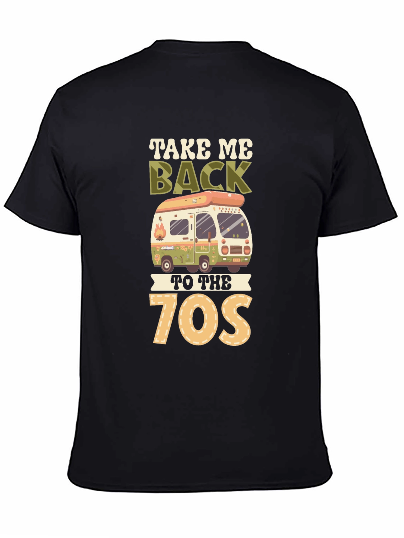 Retro 70s Camping T-Shirt - Take Me Back