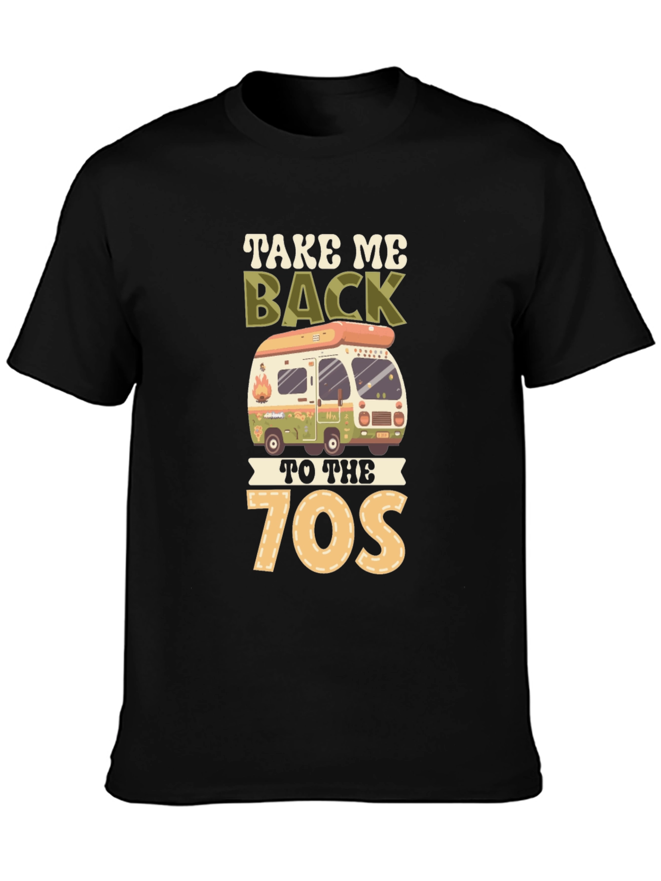 Retro 70s Camping T-Shirt - Take Me Back