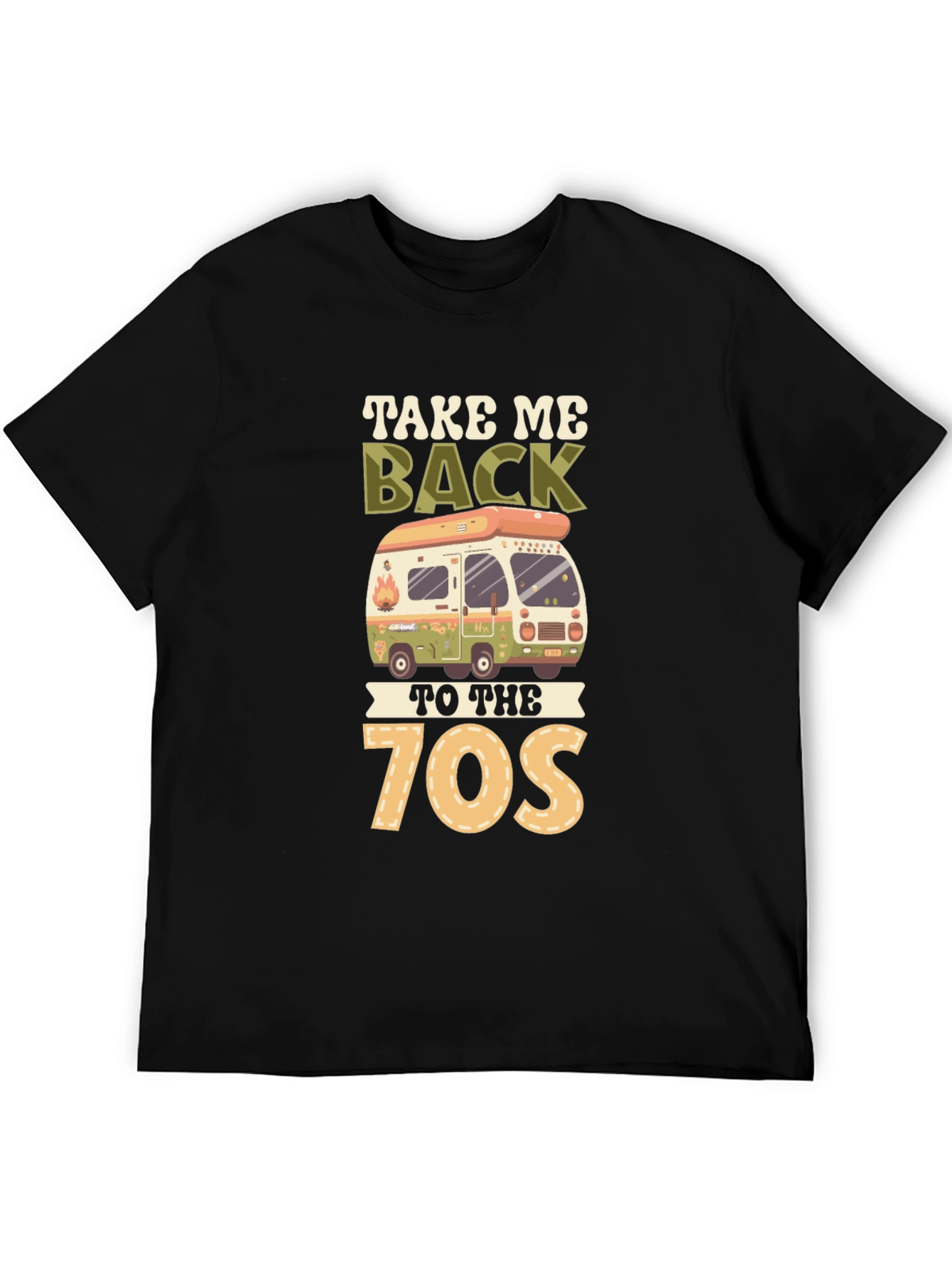Retro 70s Camping T-Shirt - Take Me Back