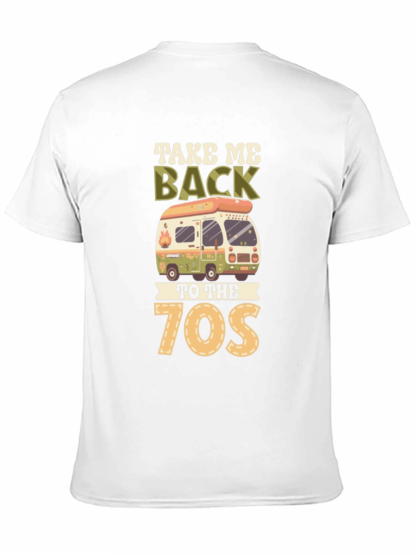 Retro 70s Camping T-Shirt - Take Me Back
