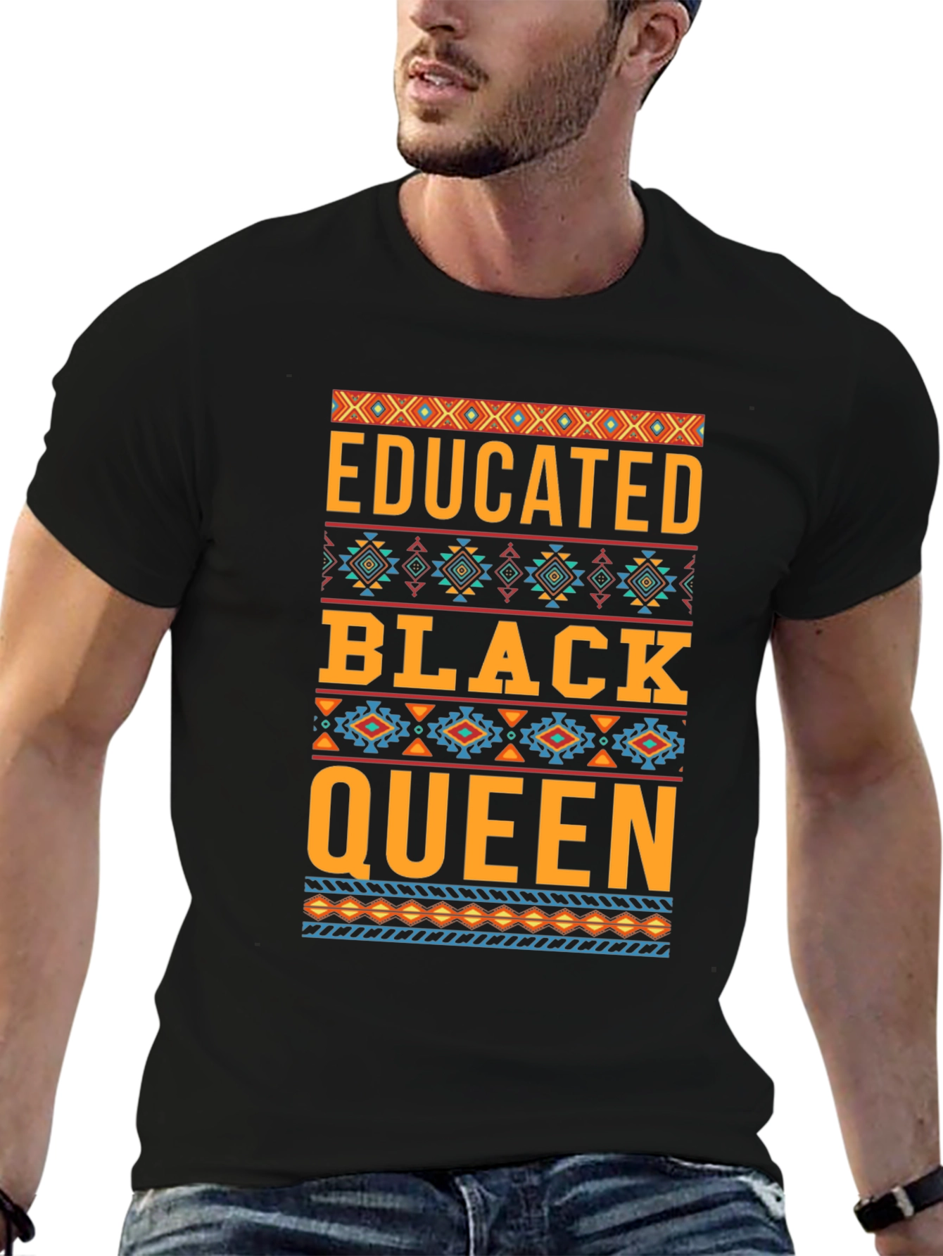 Educated Black Queen T-Shirt - Graphic Tee