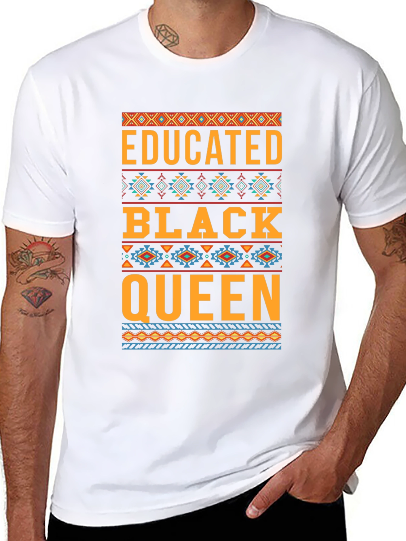 Educated Black Queen T-Shirt - Graphic Tee