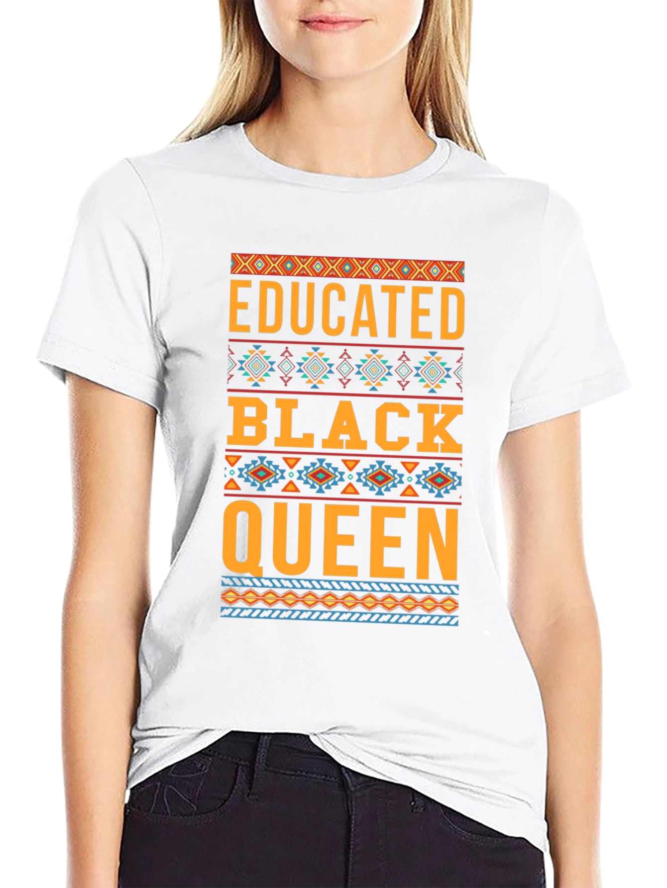 Educated Black Queen T-Shirt - Graphic Tee