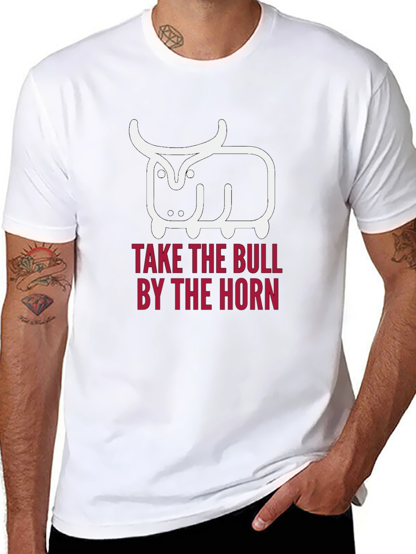 Take the Bull by the Horns Graphic Tee
