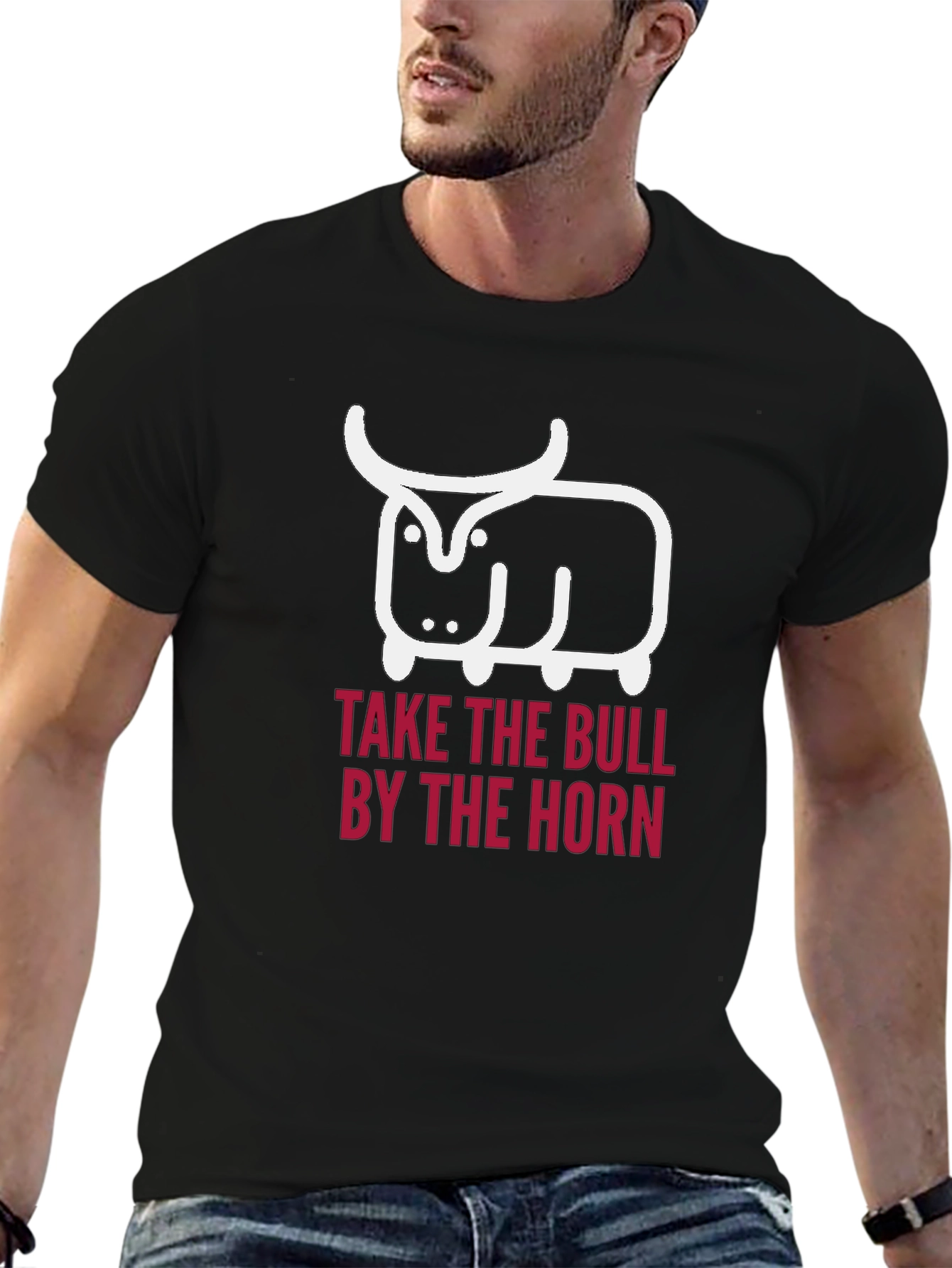 Take the Bull by the Horns Graphic Tee