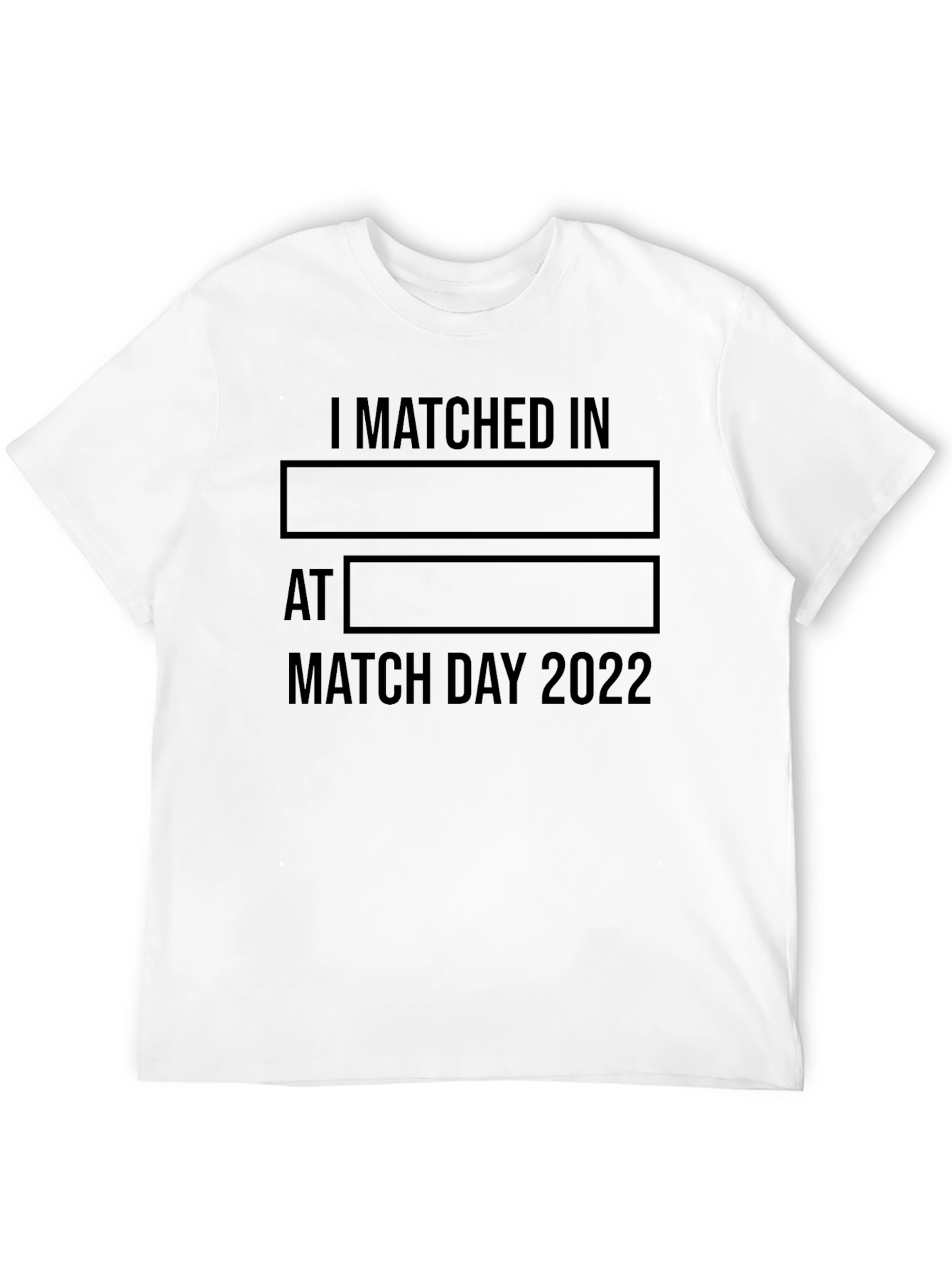 Match Day 2022 Black Graphic T-Shirt