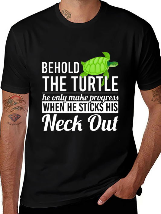 Behold The Turtle T-Shirt - Funny Graphic Tee