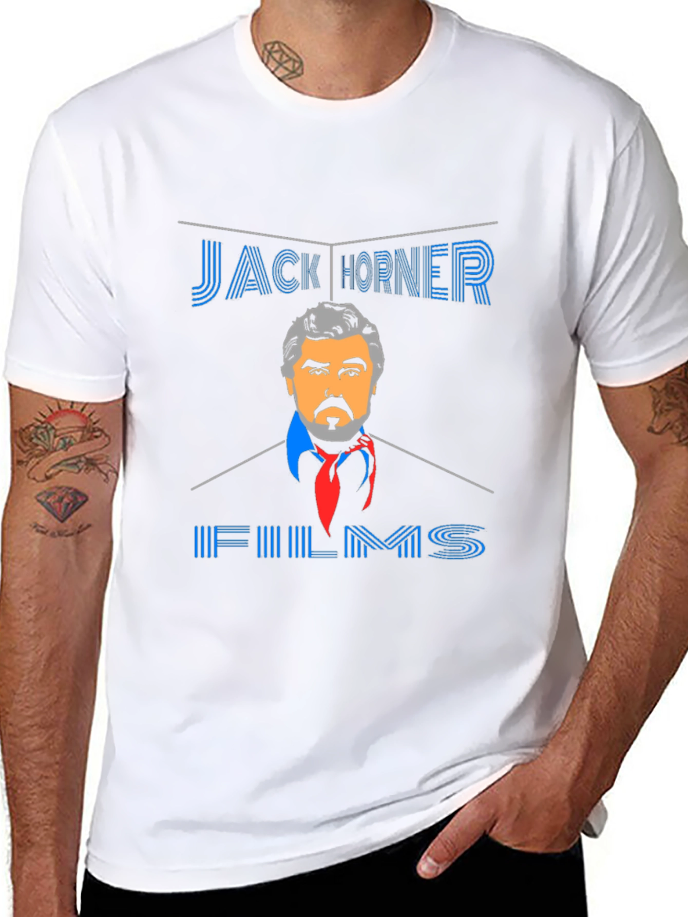 Jack Horner Films Black Graphic Tee