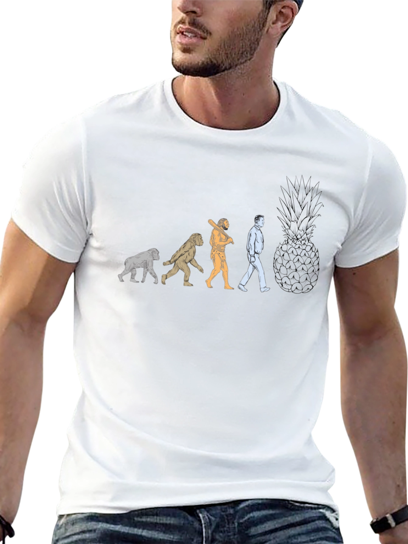 Evolution of Man Graphic T-Shirt