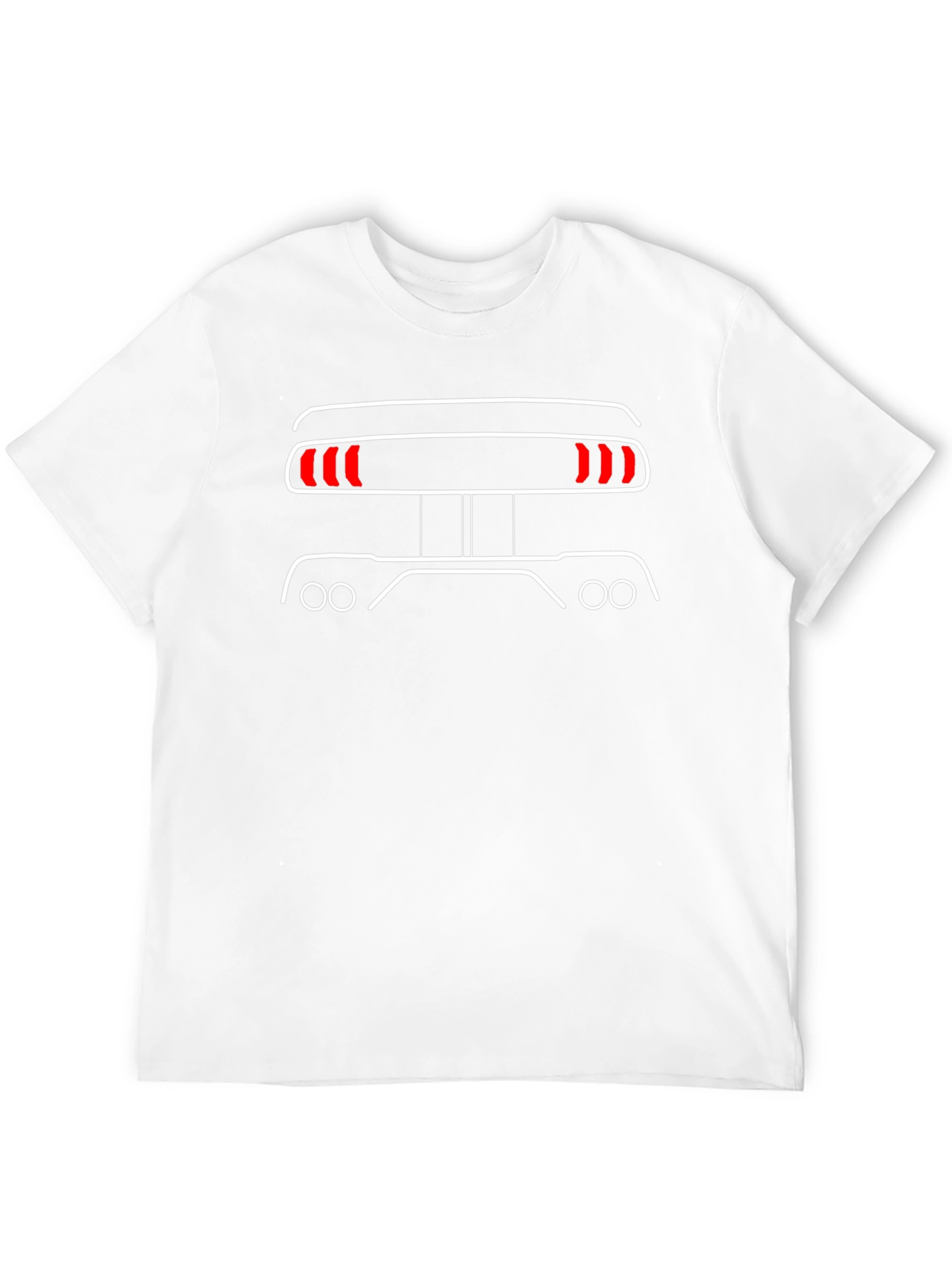 Muscle Car Tail Light T-Shirt - Automotive Fan Apparel