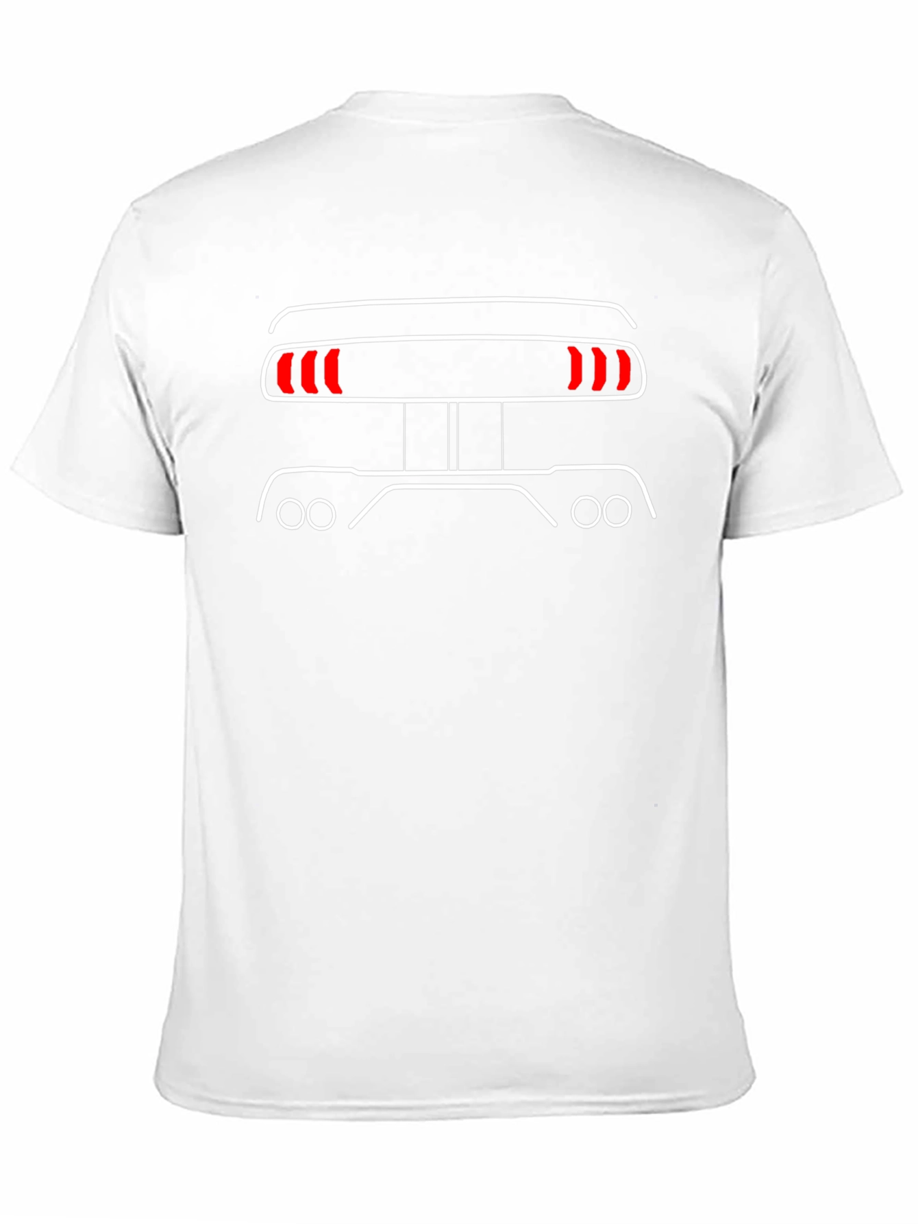 Muscle Car Tail Light T-Shirt - Automotive Fan Apparel