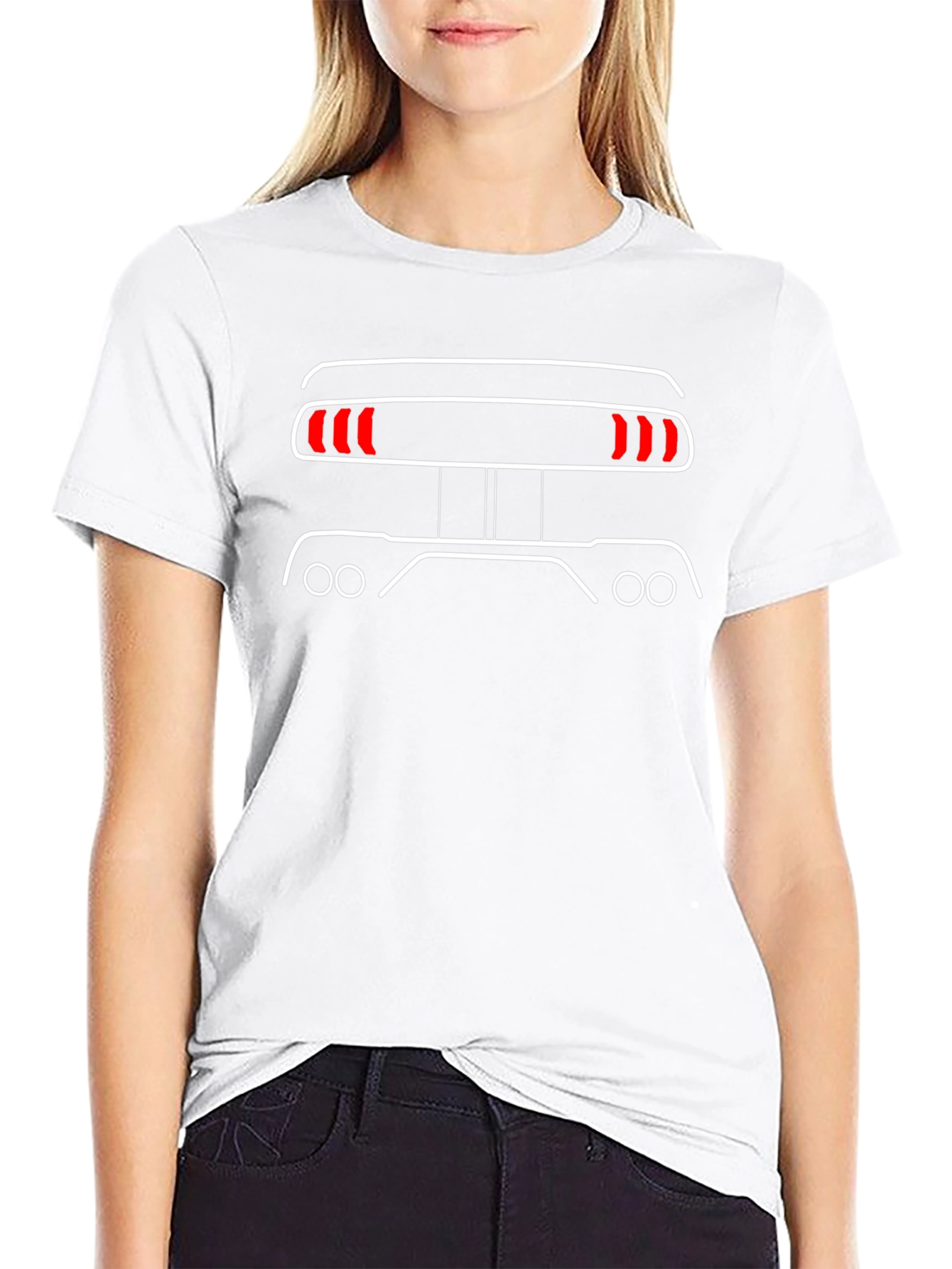 Muscle Car Tail Light T-Shirt - Automotive Fan Apparel