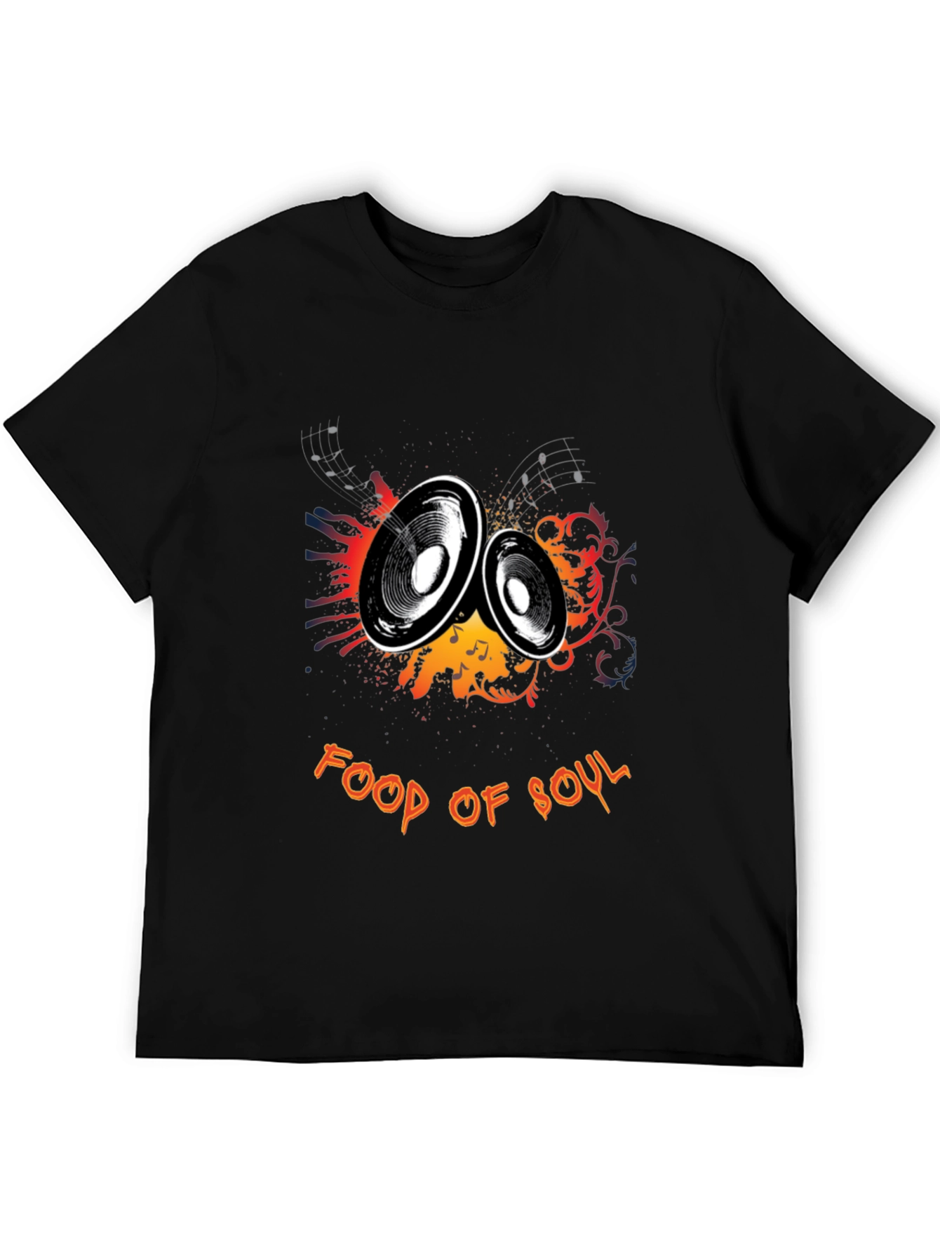 Food of Soul Graphic T-Shirt - Music Lover Tee