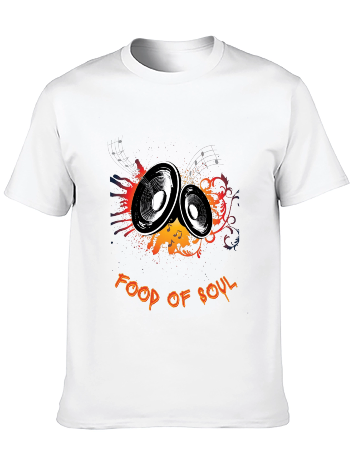 Food of Soul Graphic T-Shirt - Music Lover Tee