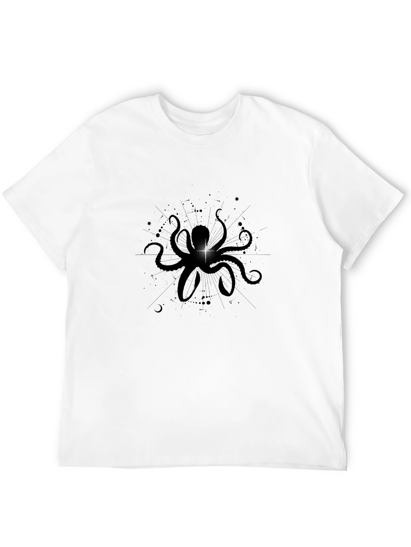 Black Octopus Graphic Tee