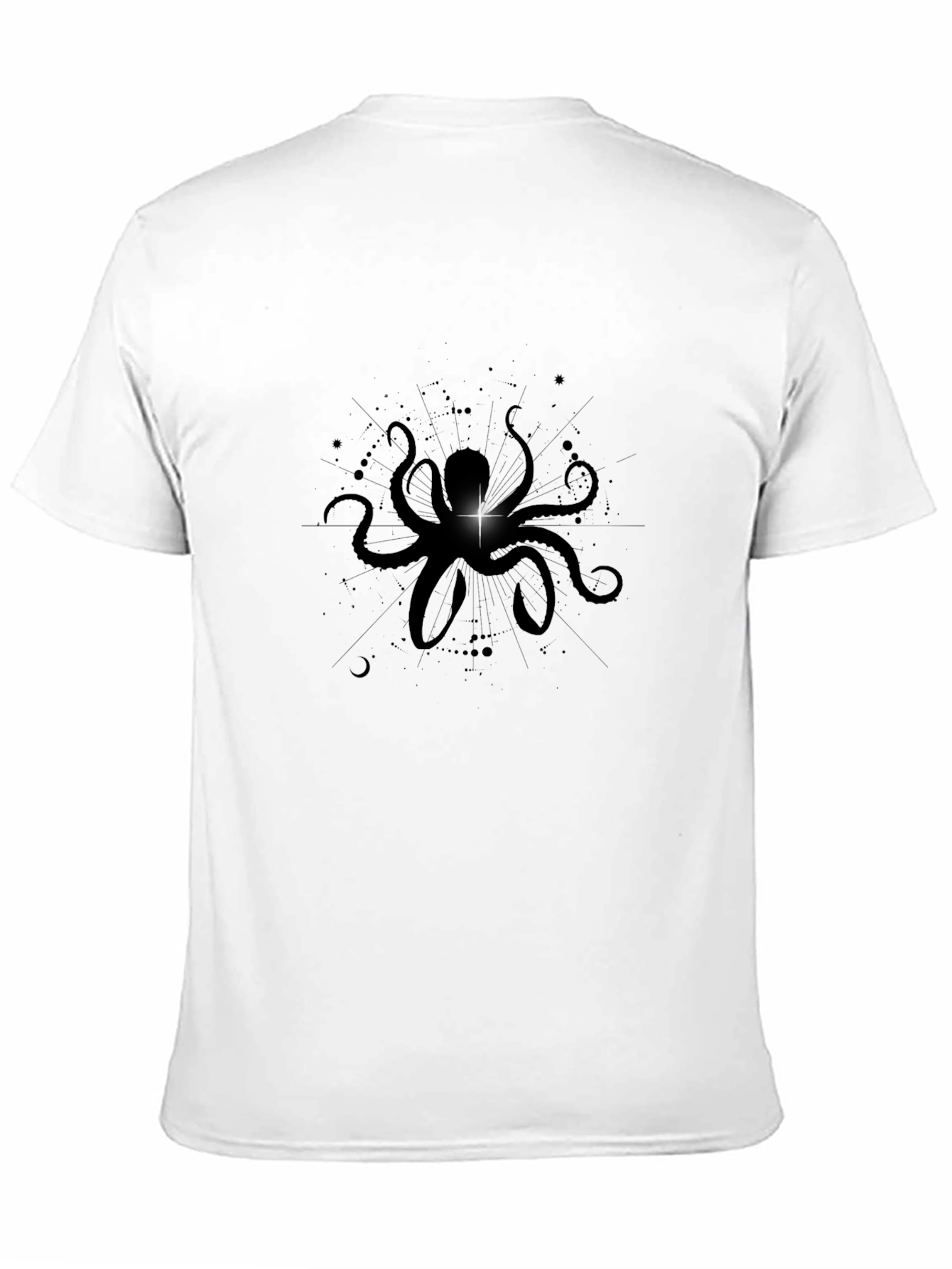 Black Octopus Graphic Tee