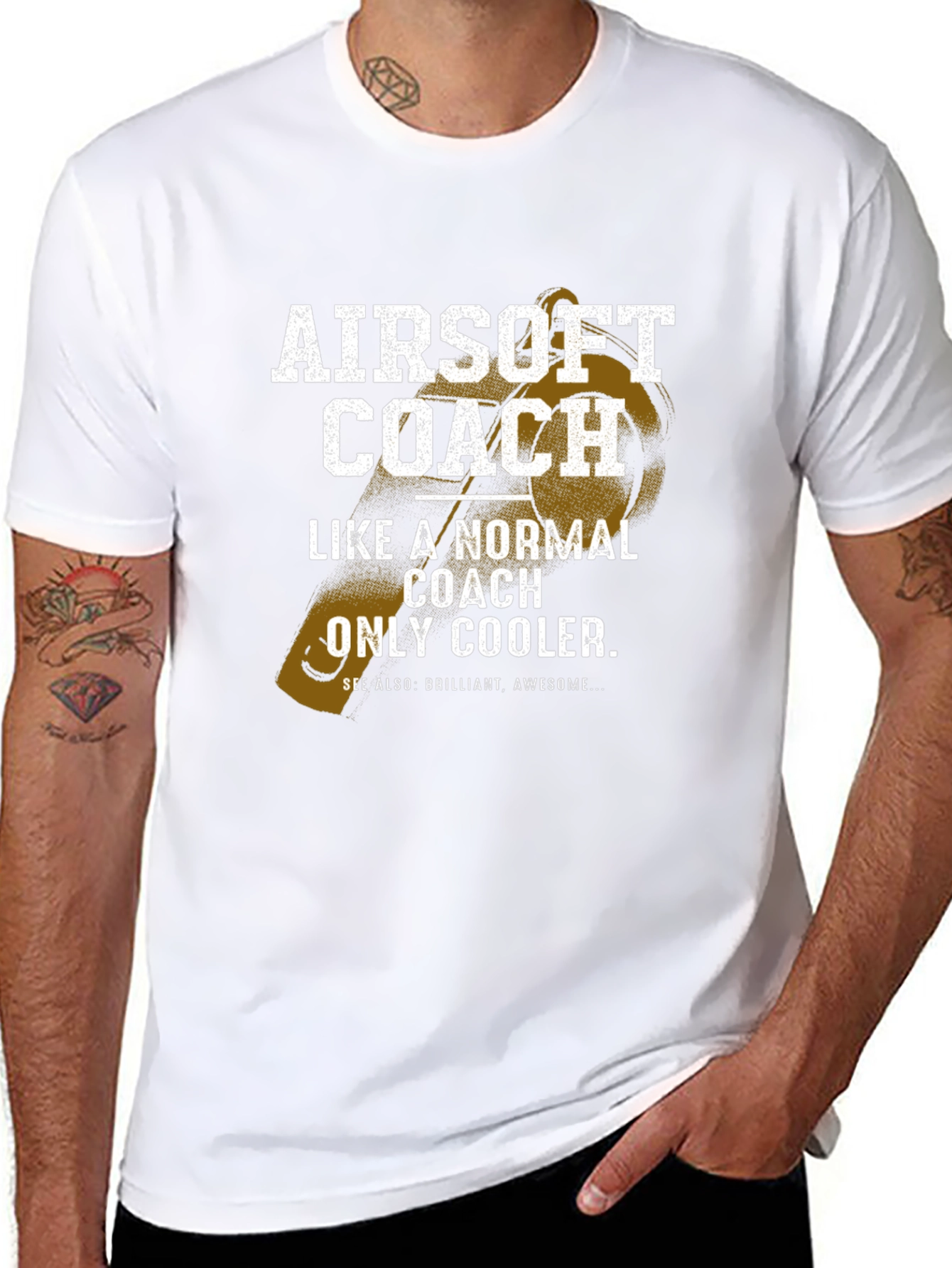 Airsoft Coach T-Shirt - Coolest Coach Ever!
