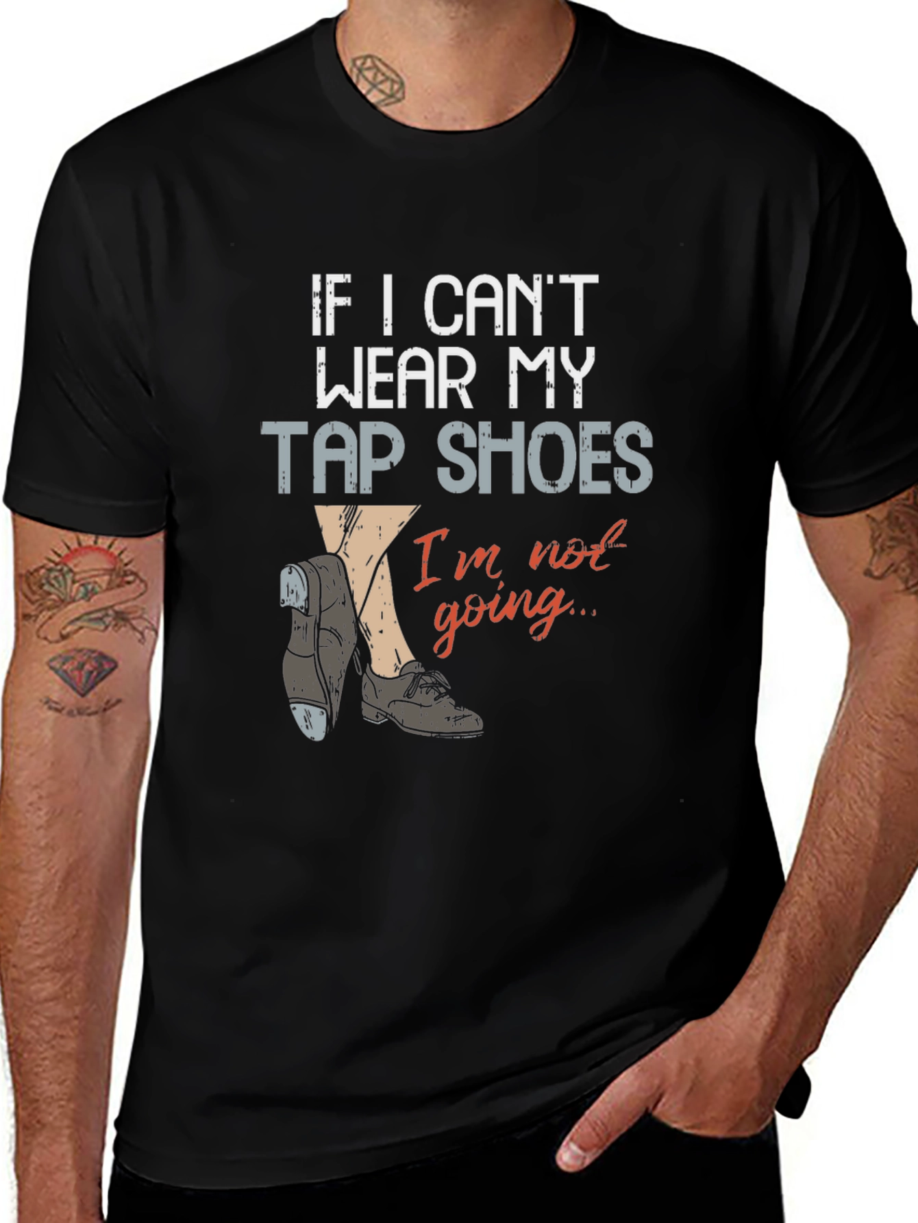 Tap Shoes T-Shirt - Dance Lover Apparel