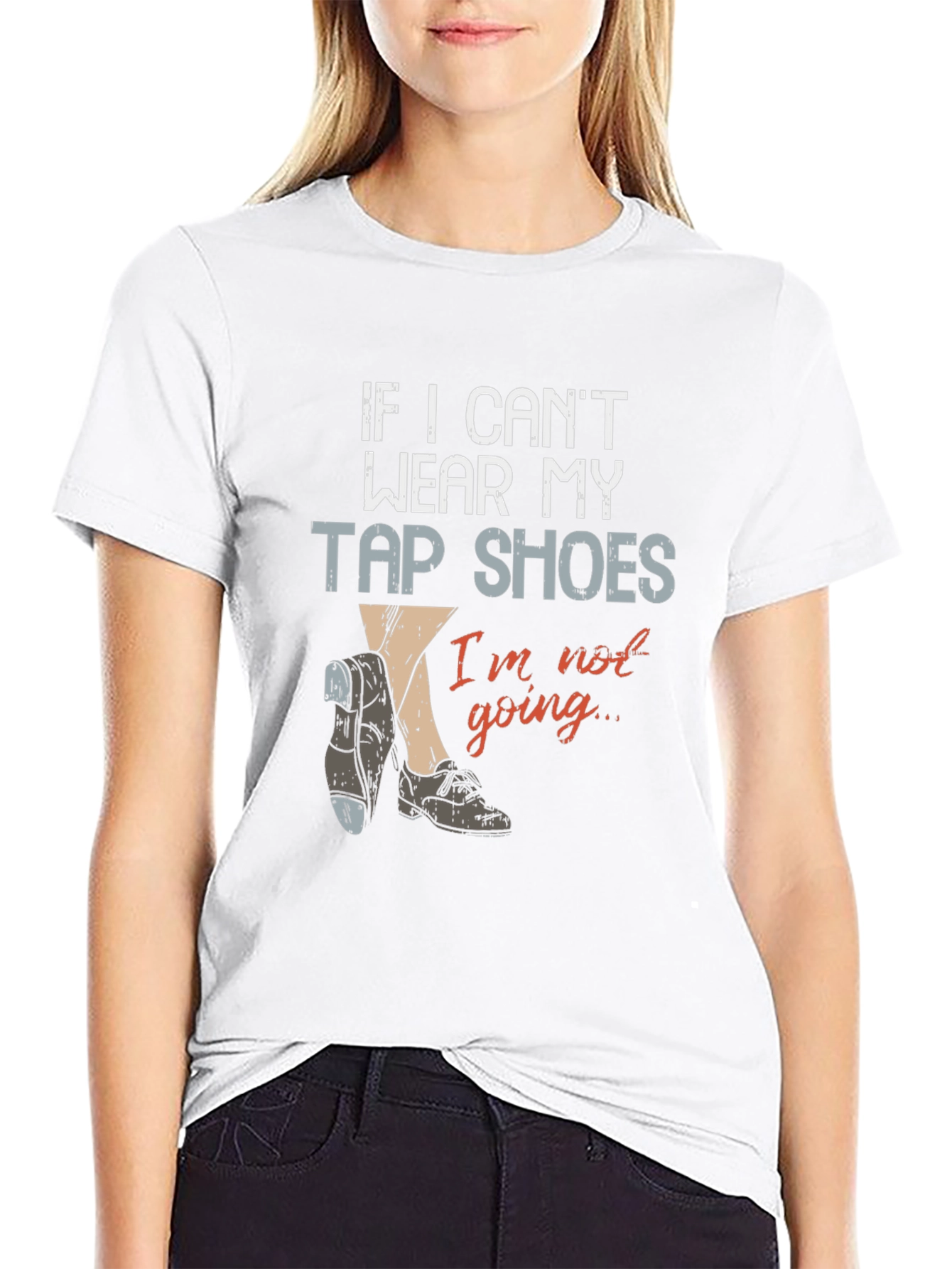 Tap Shoes T-Shirt - Dance Lover Apparel
