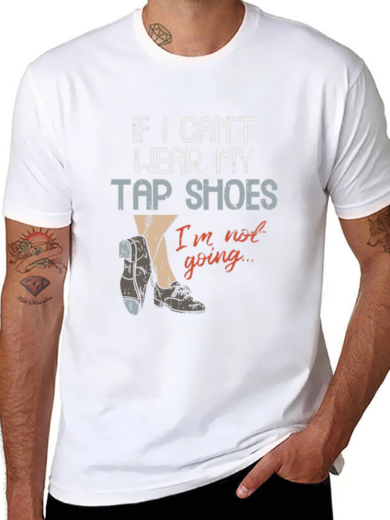 Tap Shoes T-Shirt - Dance Lover Apparel