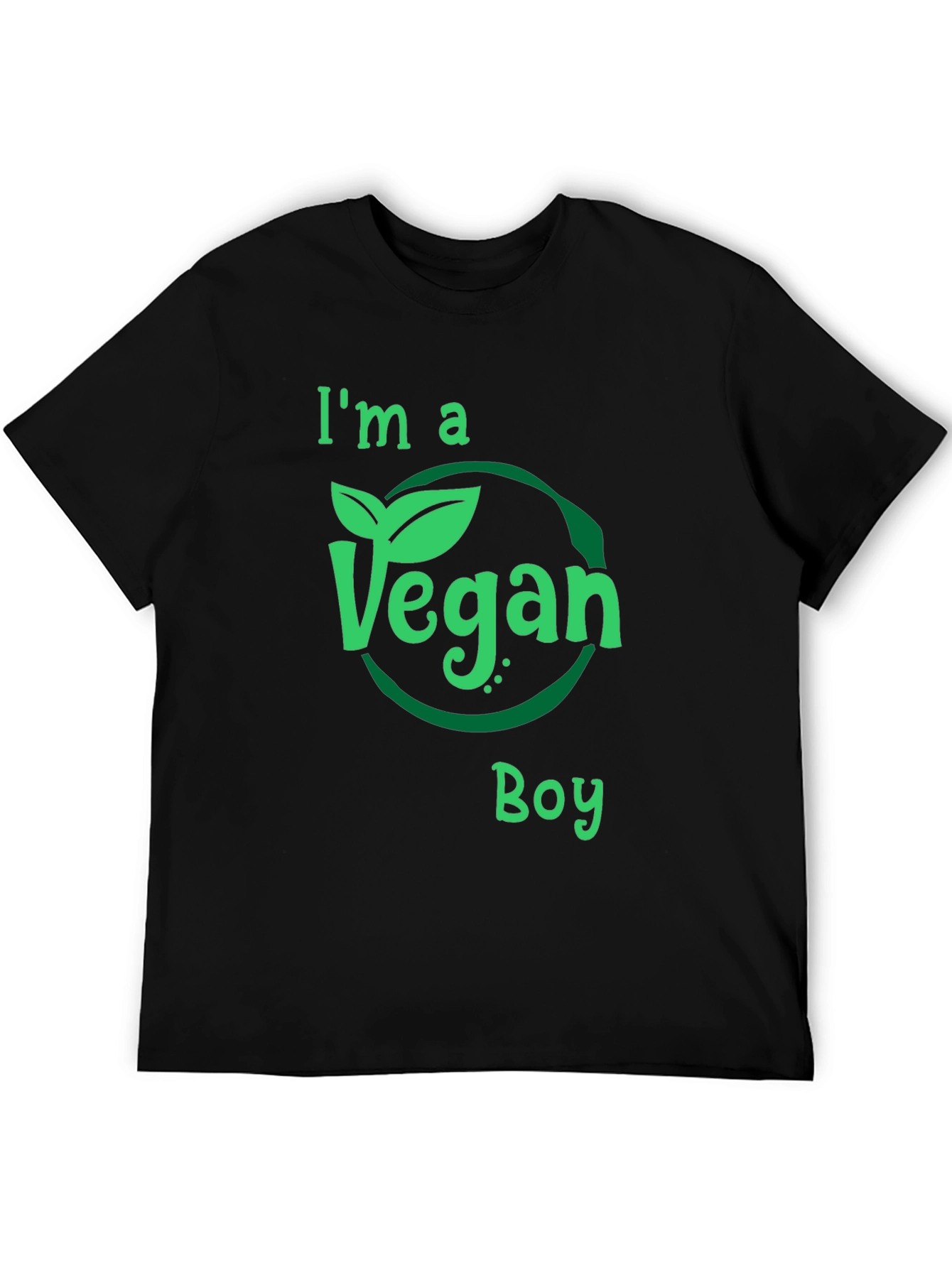 Vegan Boy Tee - Plant Based Lifestyle Shirt
