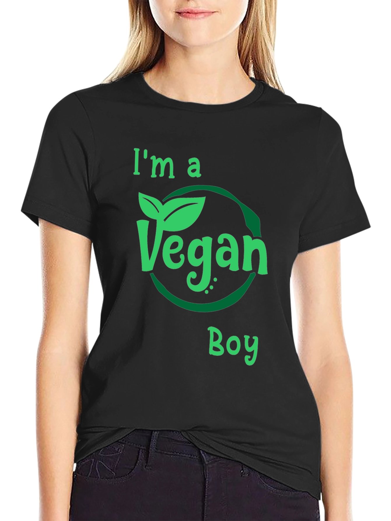 Vegan Boy Tee - Plant Based Lifestyle Shirt