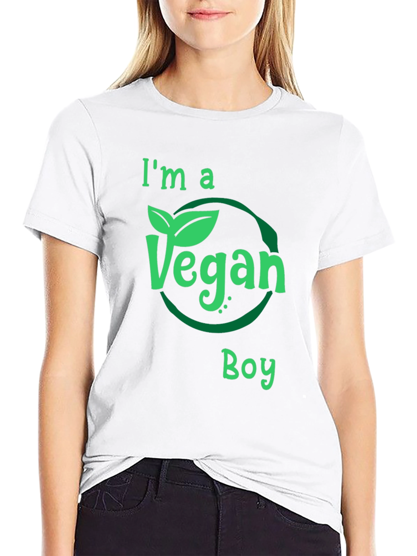 Vegan Boy Tee - Plant Based Lifestyle Shirt