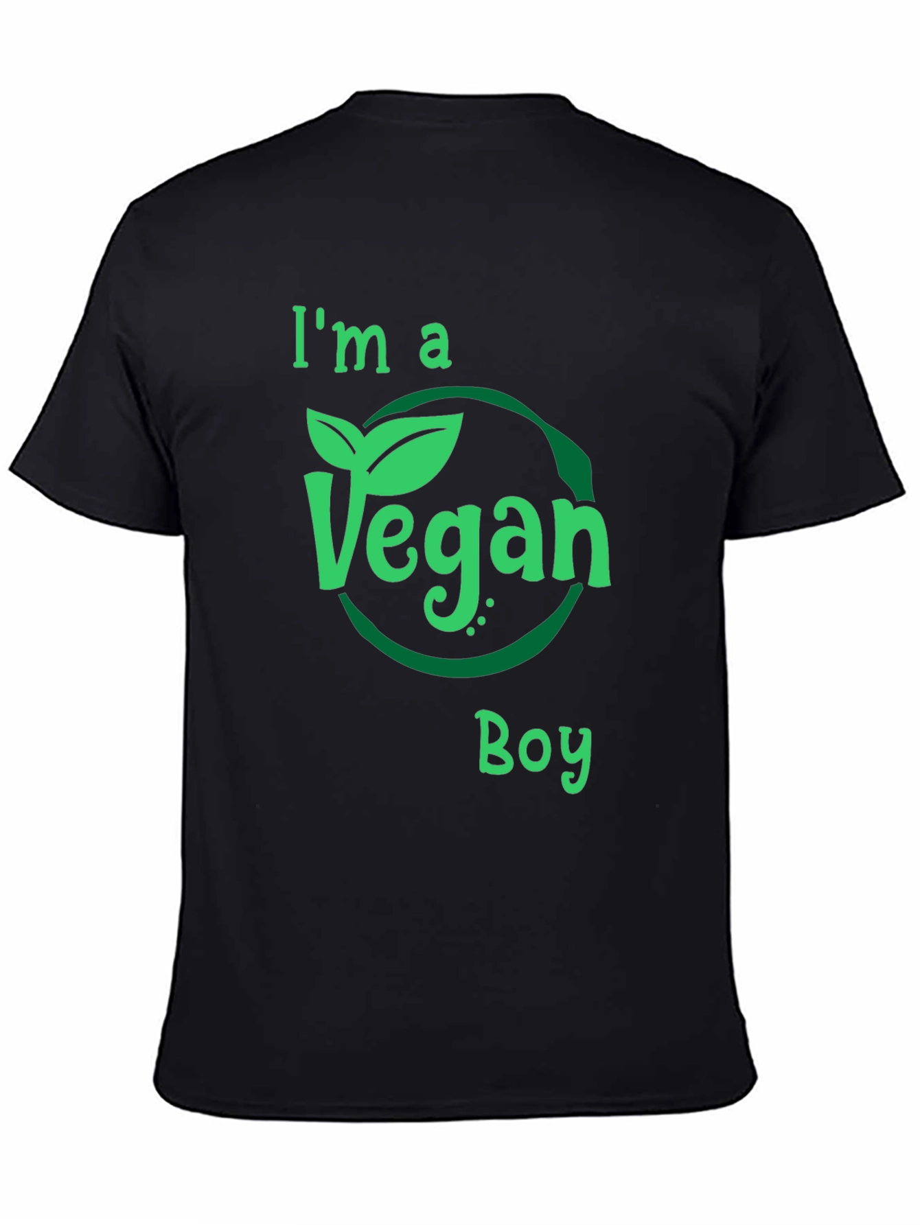 Vegan Boy Tee - Plant Based Lifestyle Shirt
