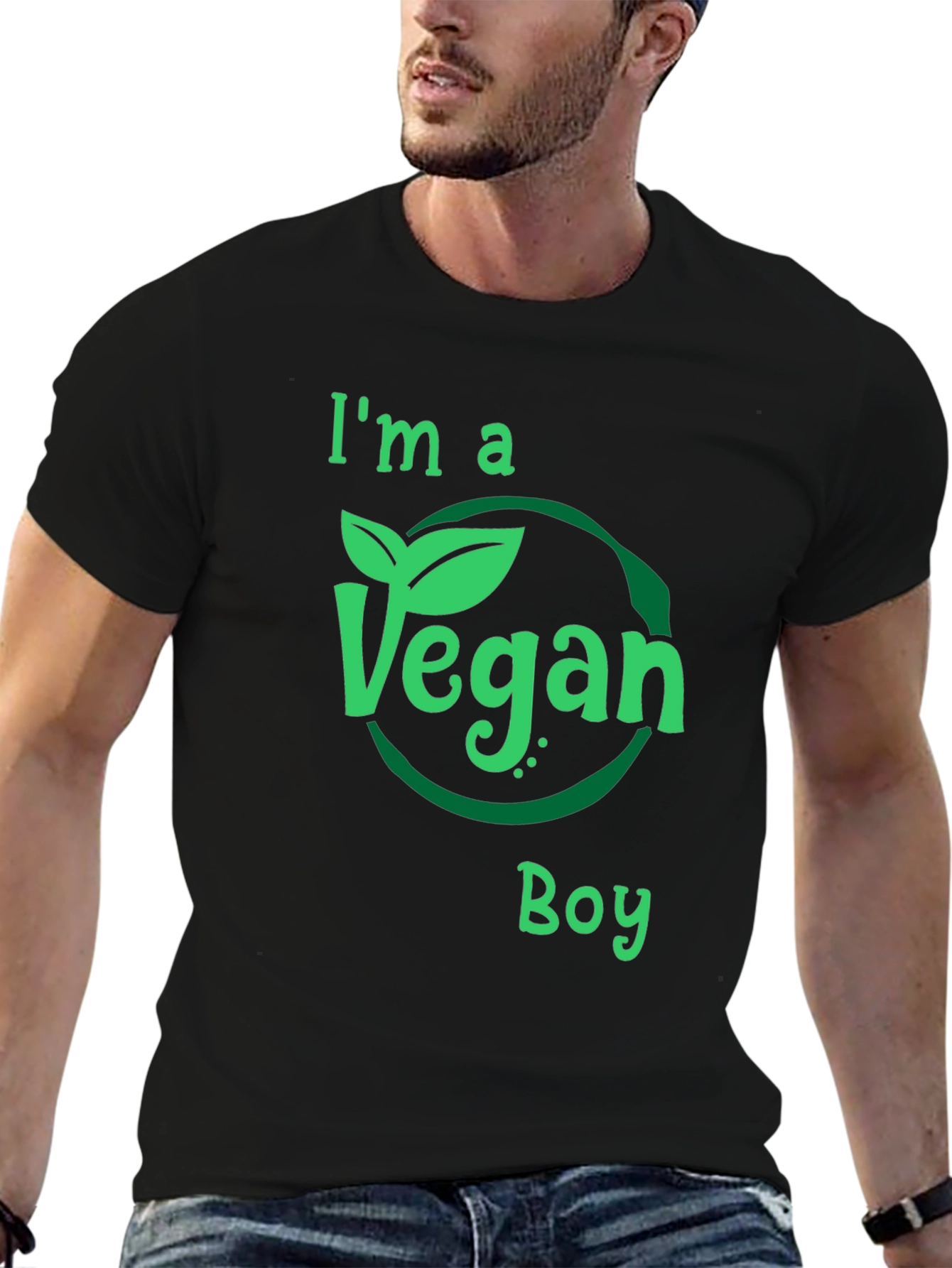 Vegan Boy Tee - Plant Based Lifestyle Shirt