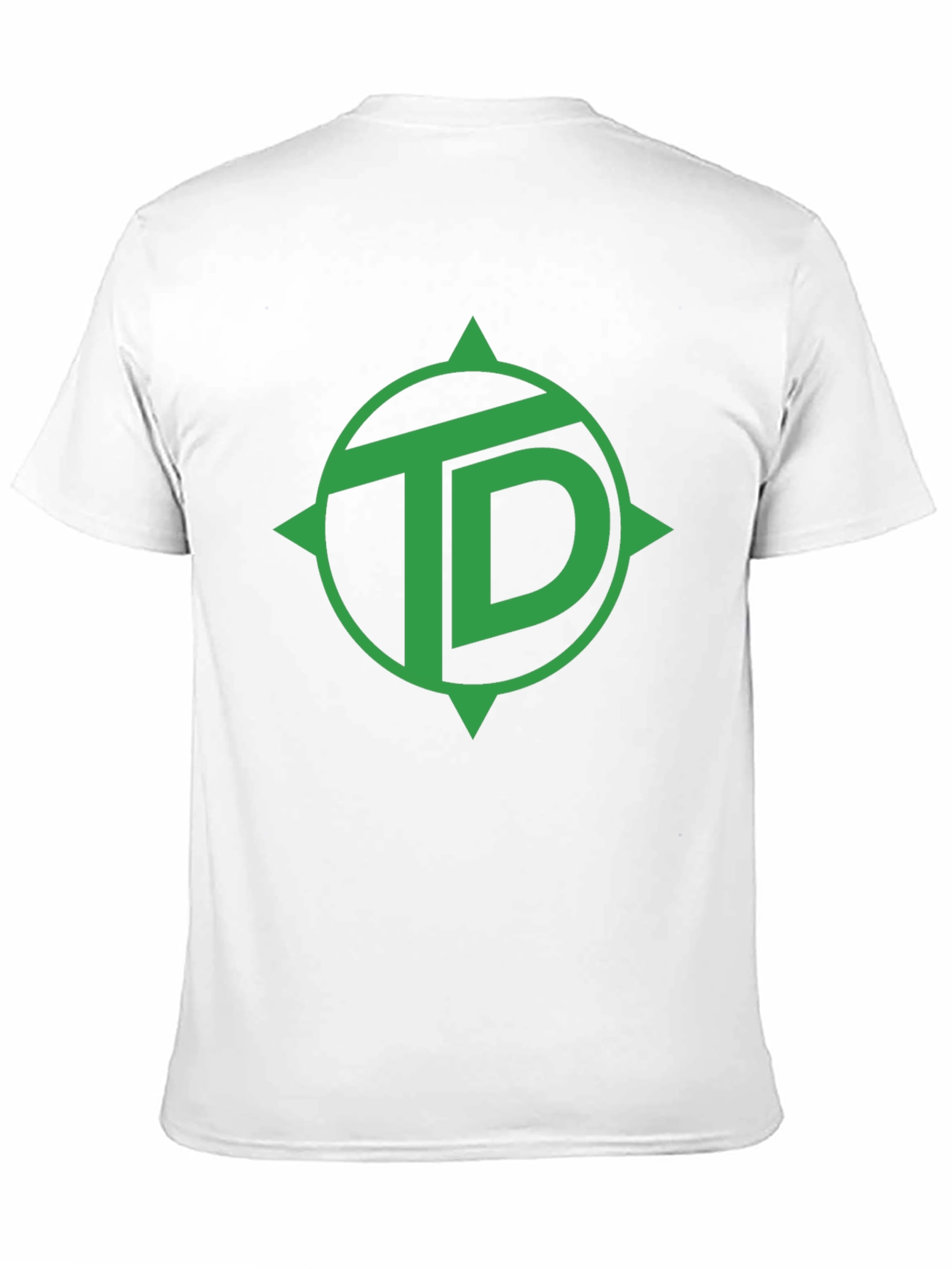 TD Green Logo Black T-Shirt