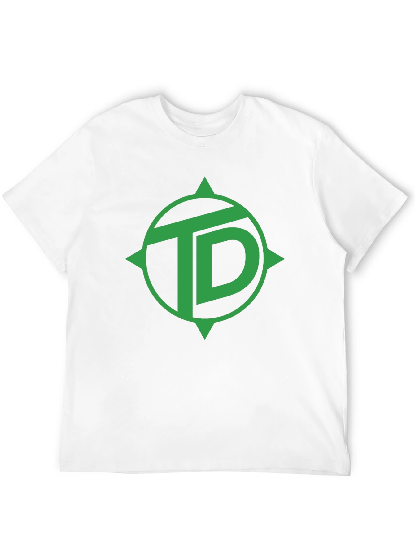 TD Green Logo Black T-Shirt