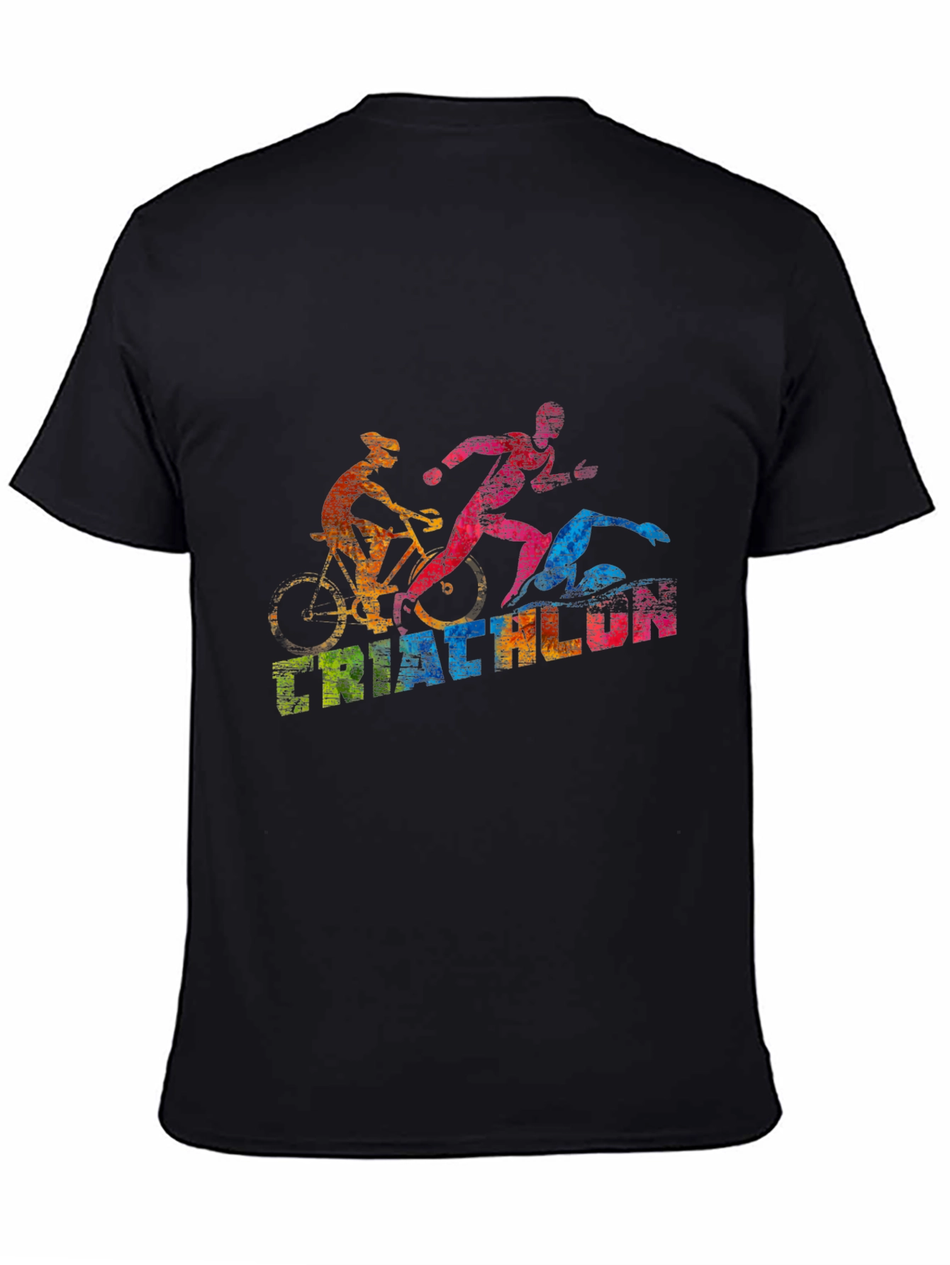 Triathlon T-Shirt: Swim Bike Run!