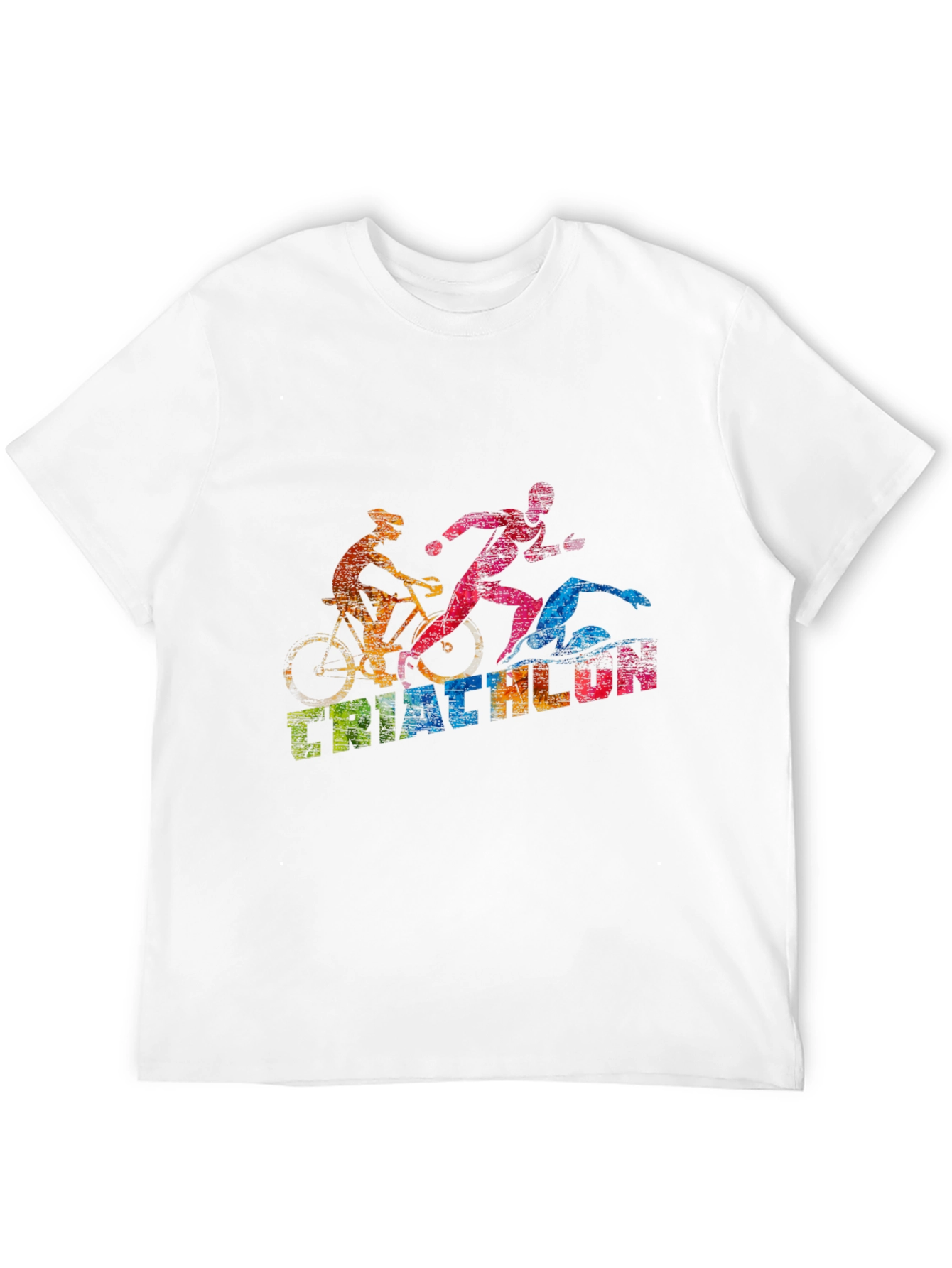 Triathlon T-Shirt: Swim Bike Run!