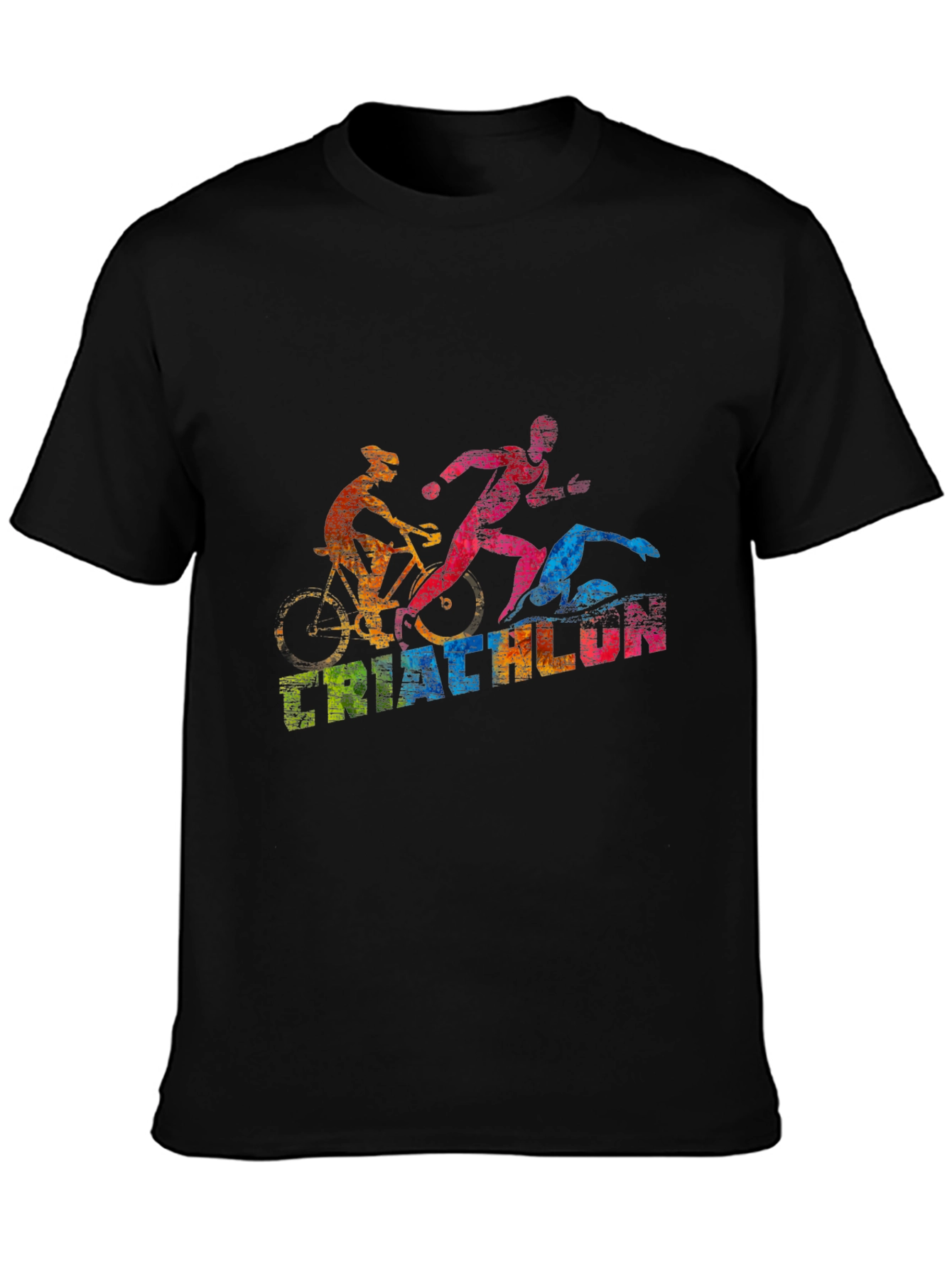 Triathlon T-Shirt: Swim Bike Run!