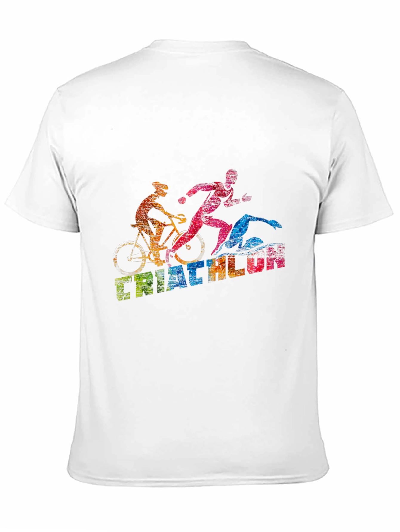 Triathlon T-Shirt: Swim Bike Run!