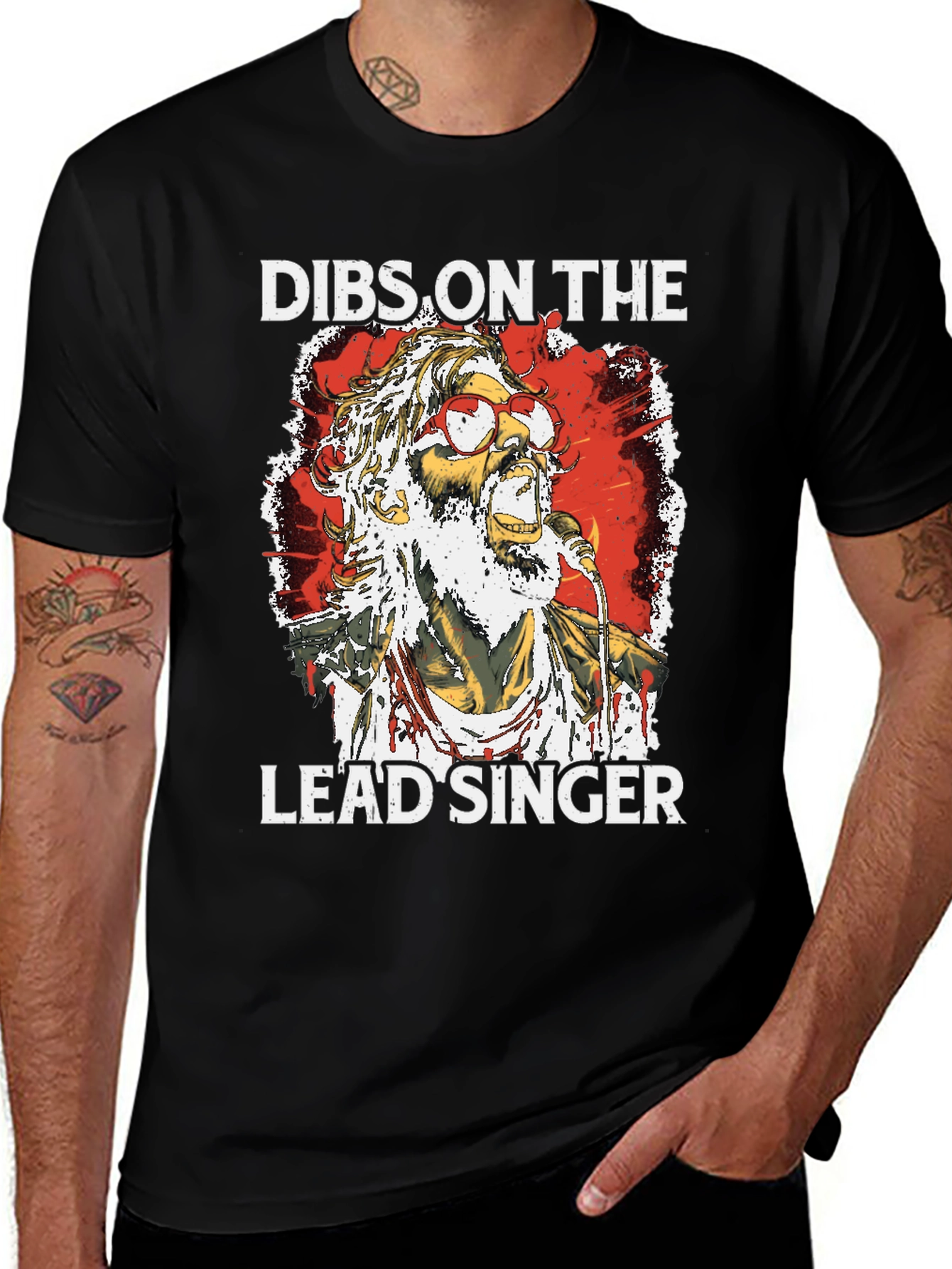 Dibs on the Lead Singer Graphic Tee