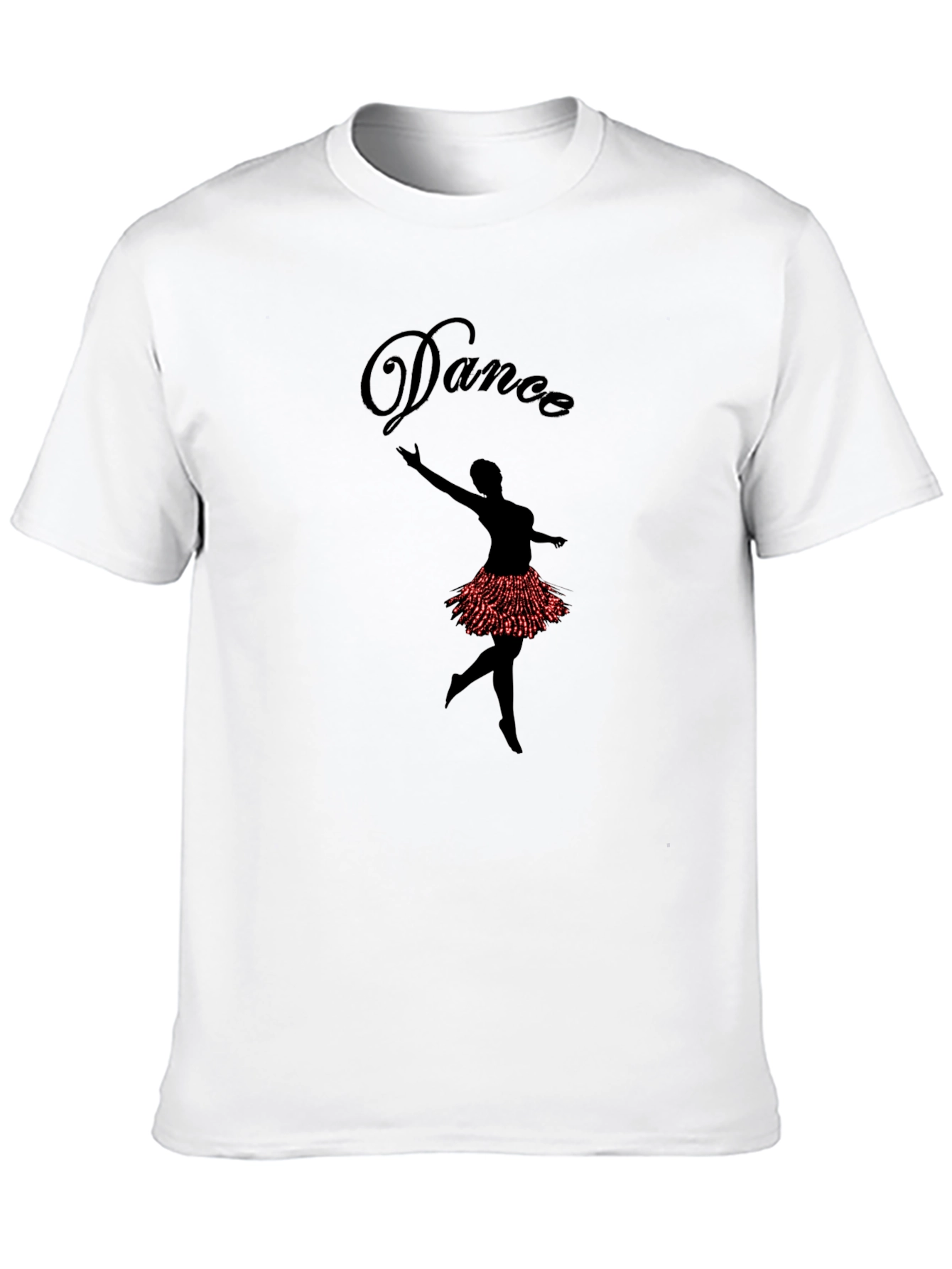 Dance Ballerina Graphic Tee - Mens Black T-Shirt