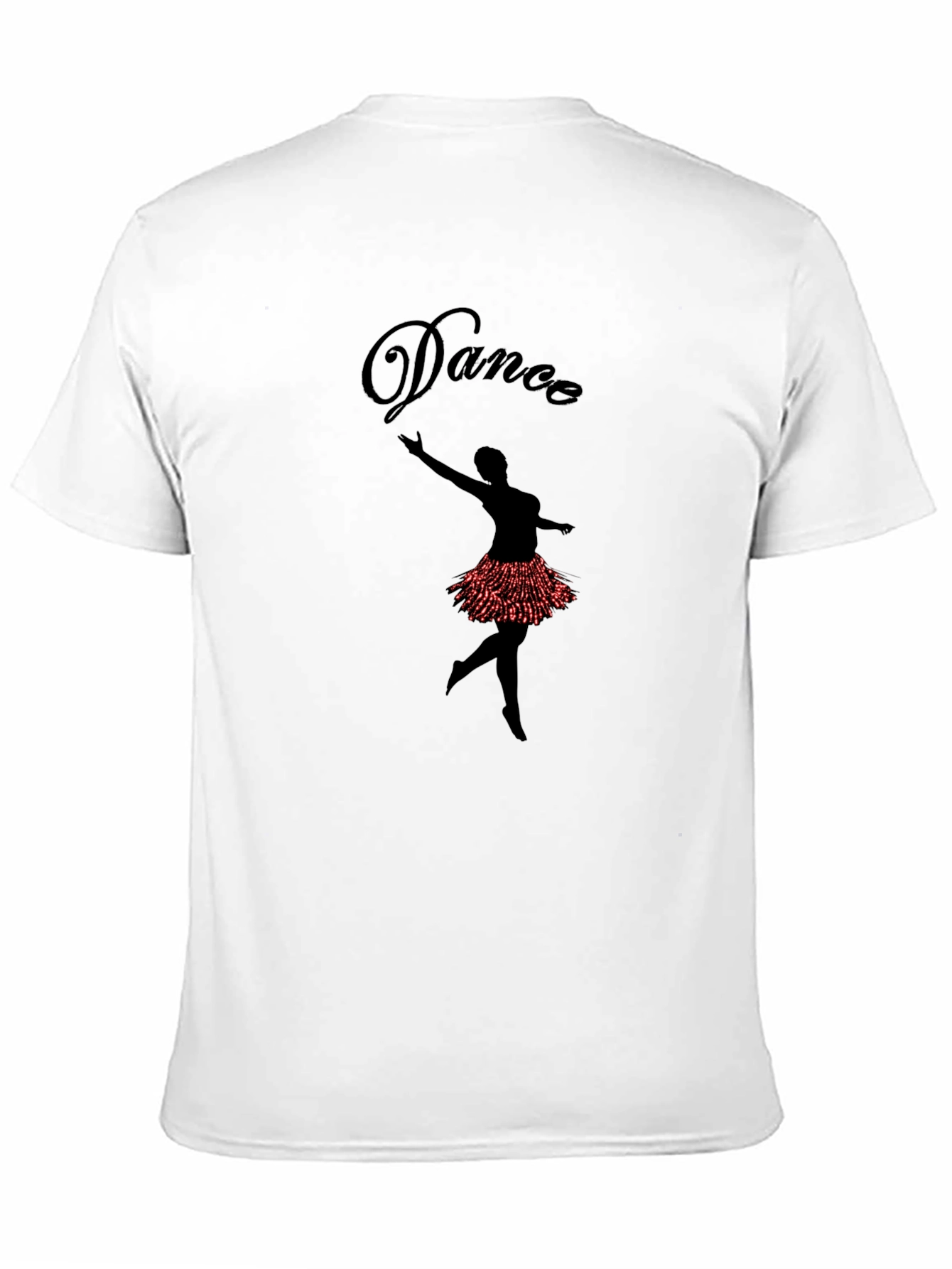 Dance Ballerina Graphic Tee - Mens Black T-Shirt