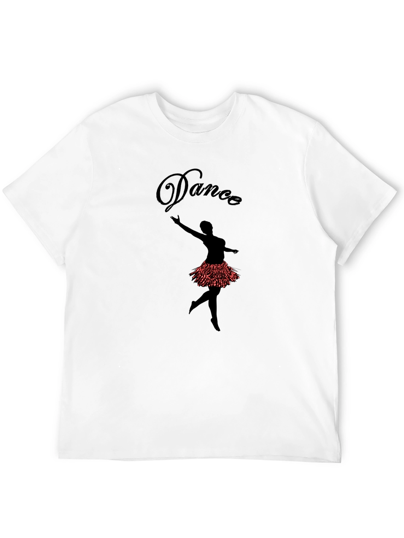 Dance Ballerina Graphic Tee - Mens Black T-Shirt