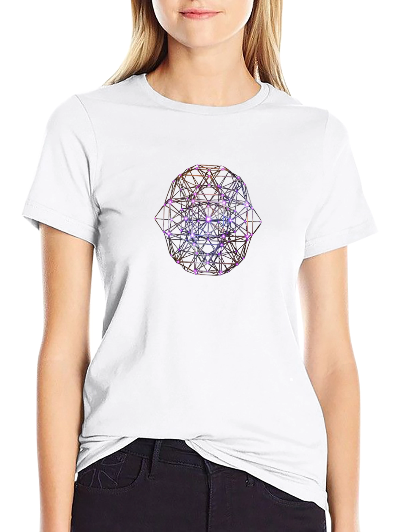 Geometric Metatron Cube T-Shirt
