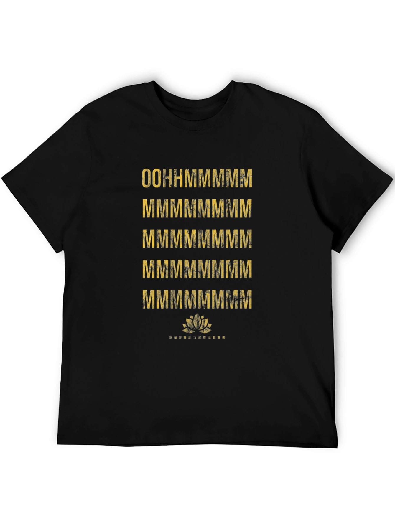 Oohhmmmmm Mens Graphic Tee - Black